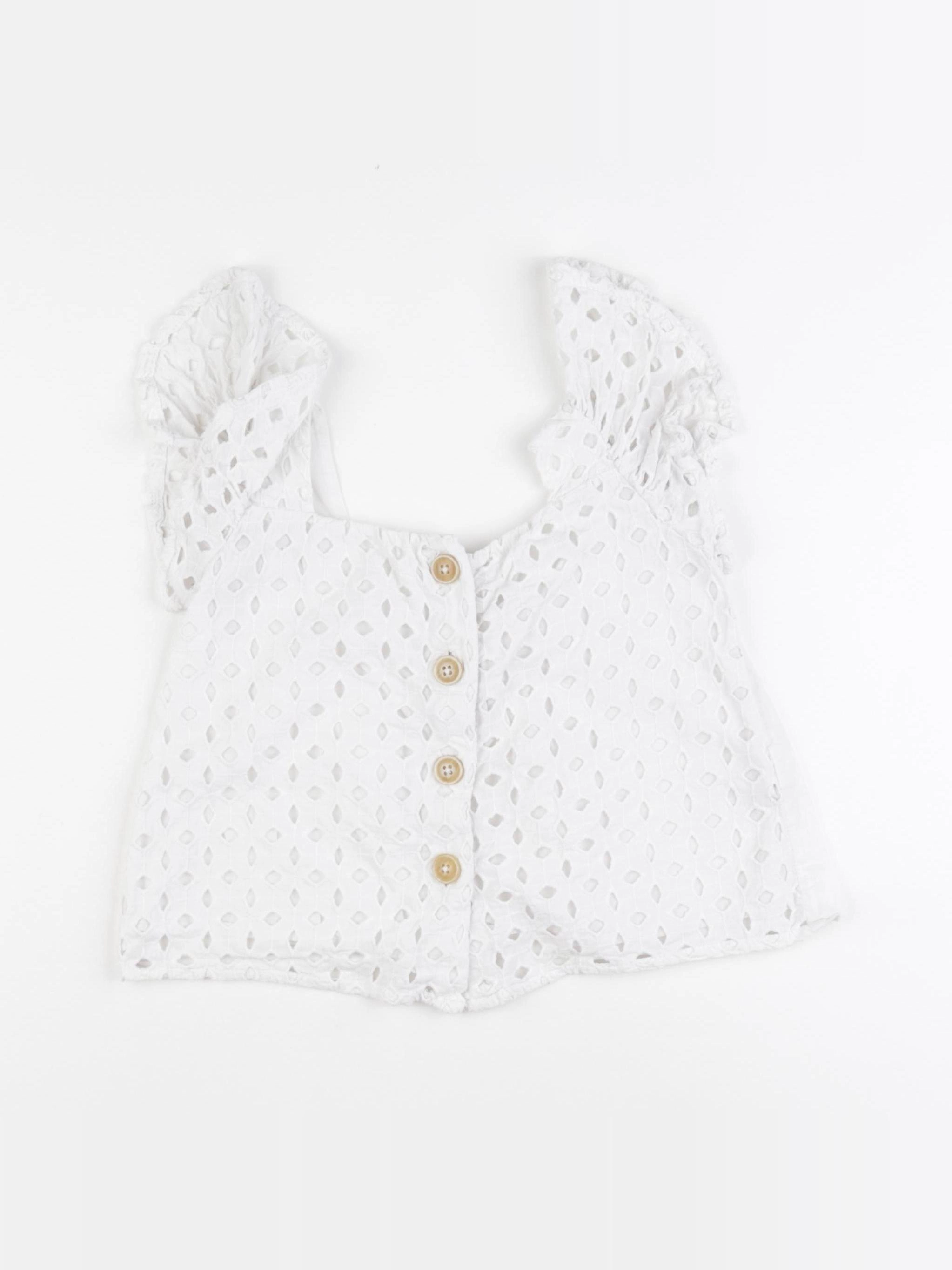 Zara - blouse blanc - 6 ans