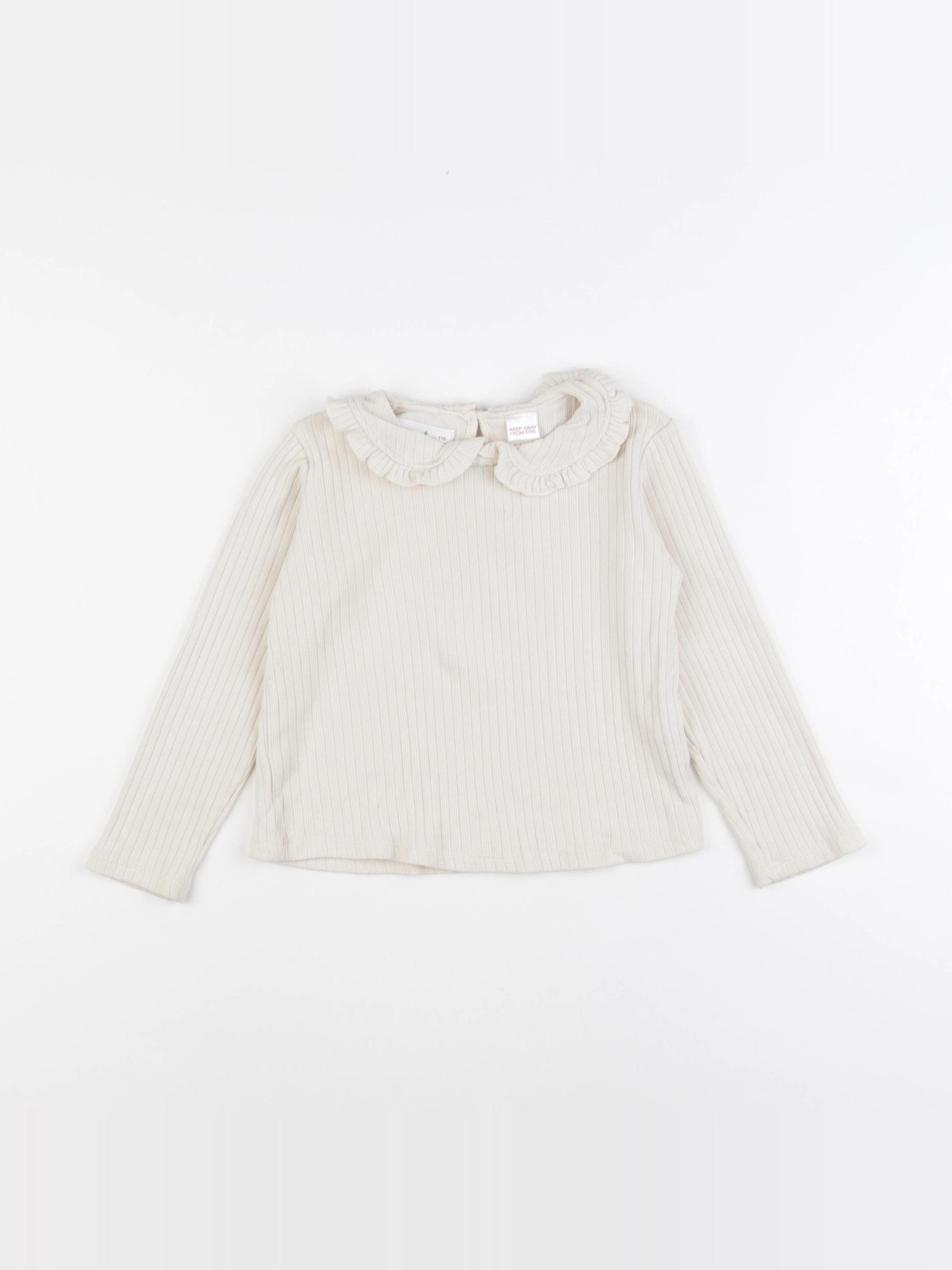 Zara - tee-shirt blanc - 6 ans