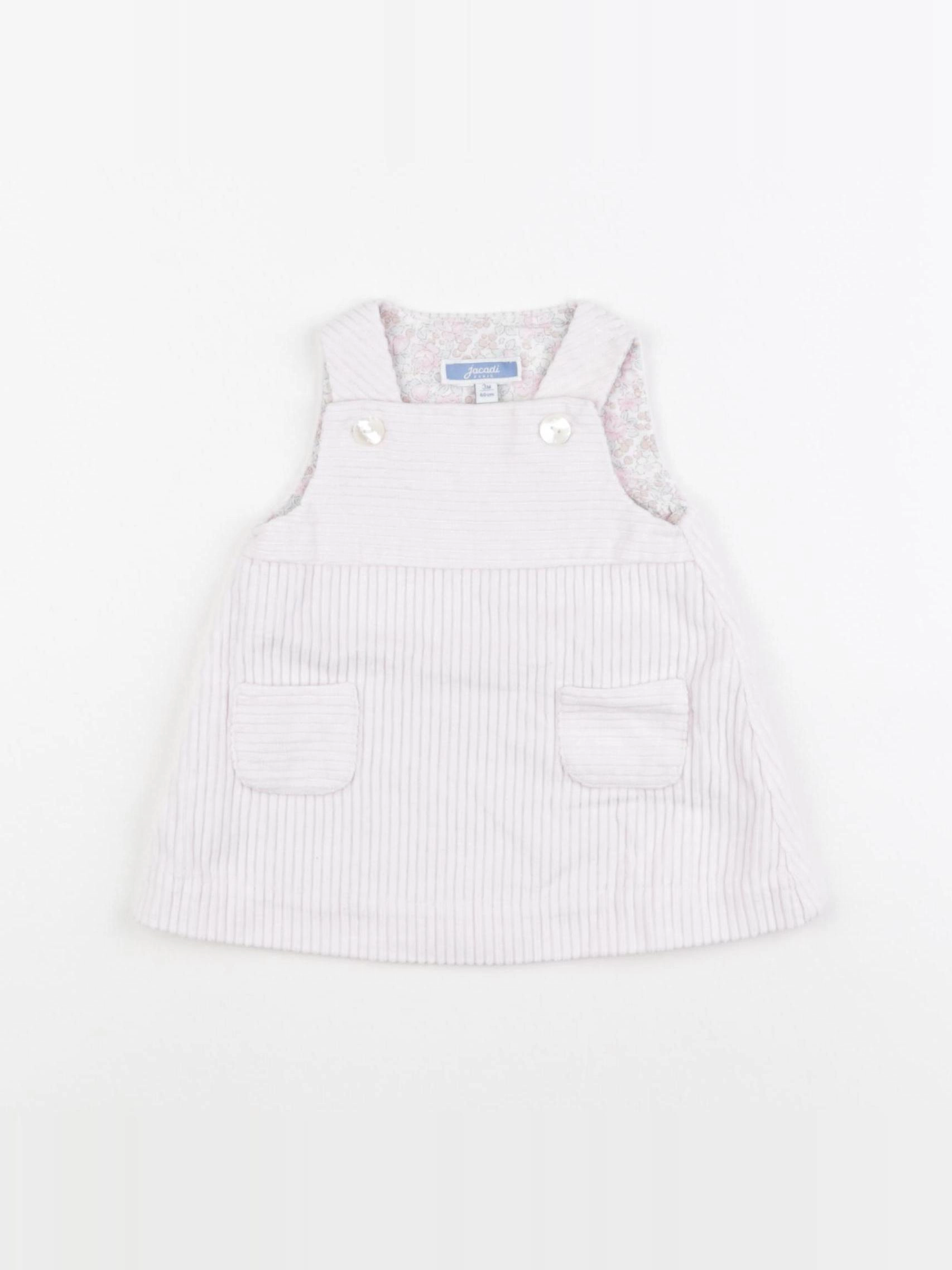 Jacadi - robe rose - 3 mois