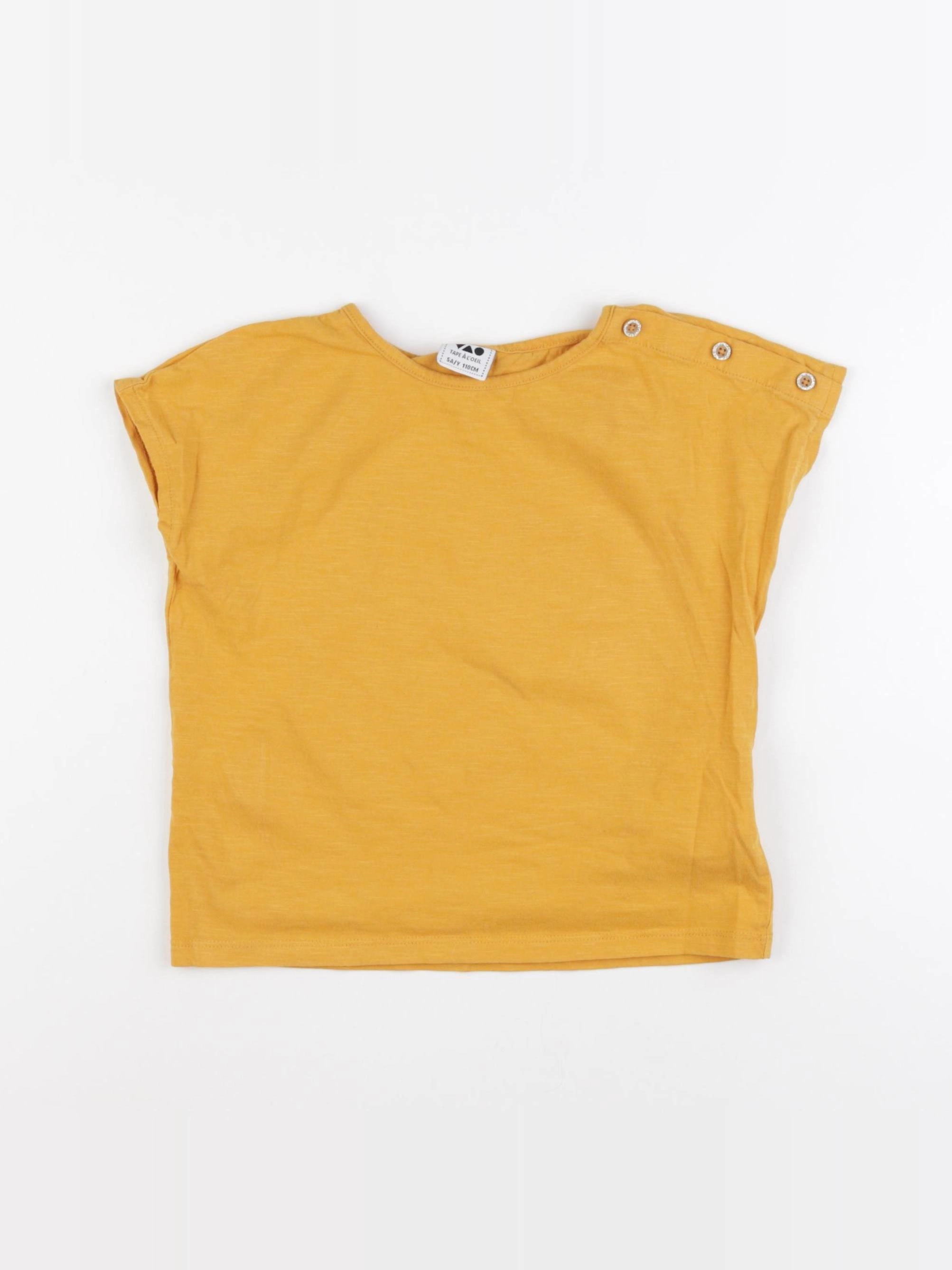 Tape à l'oeil - tee-shirt jaune - 5 ans