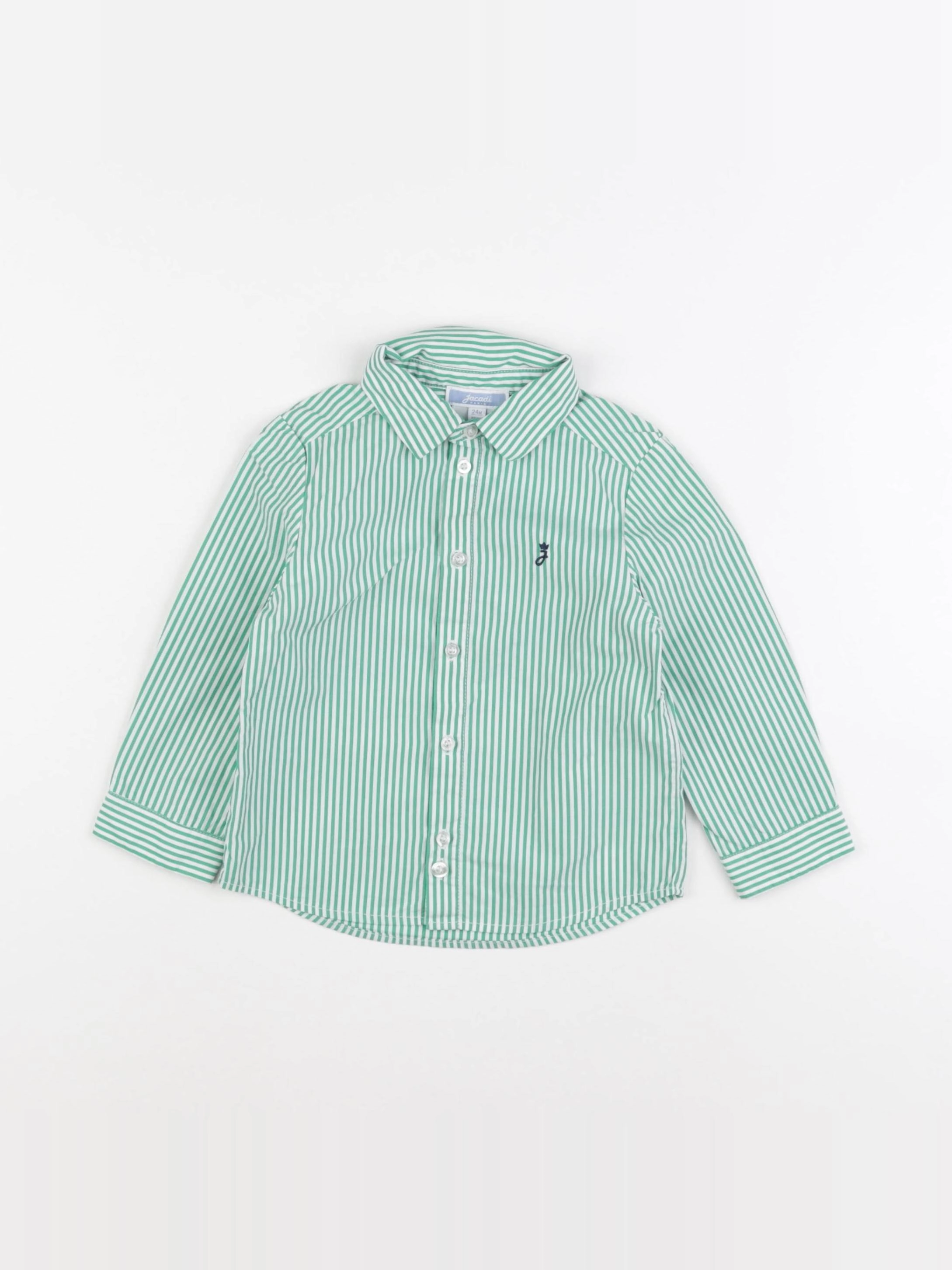 Jacadi - chemise vert - 24 mois