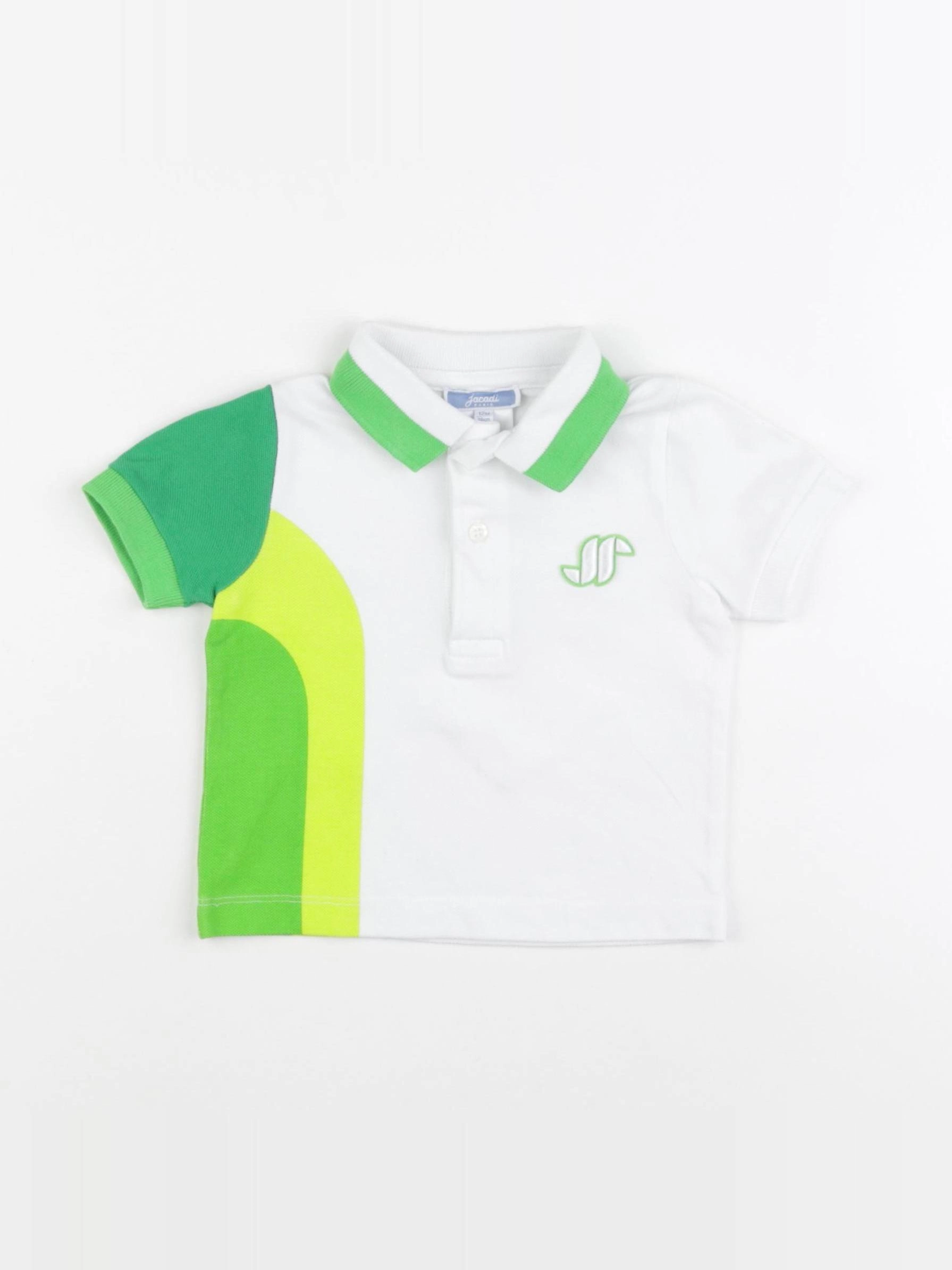 Jacadi - polo vert - 12 mois