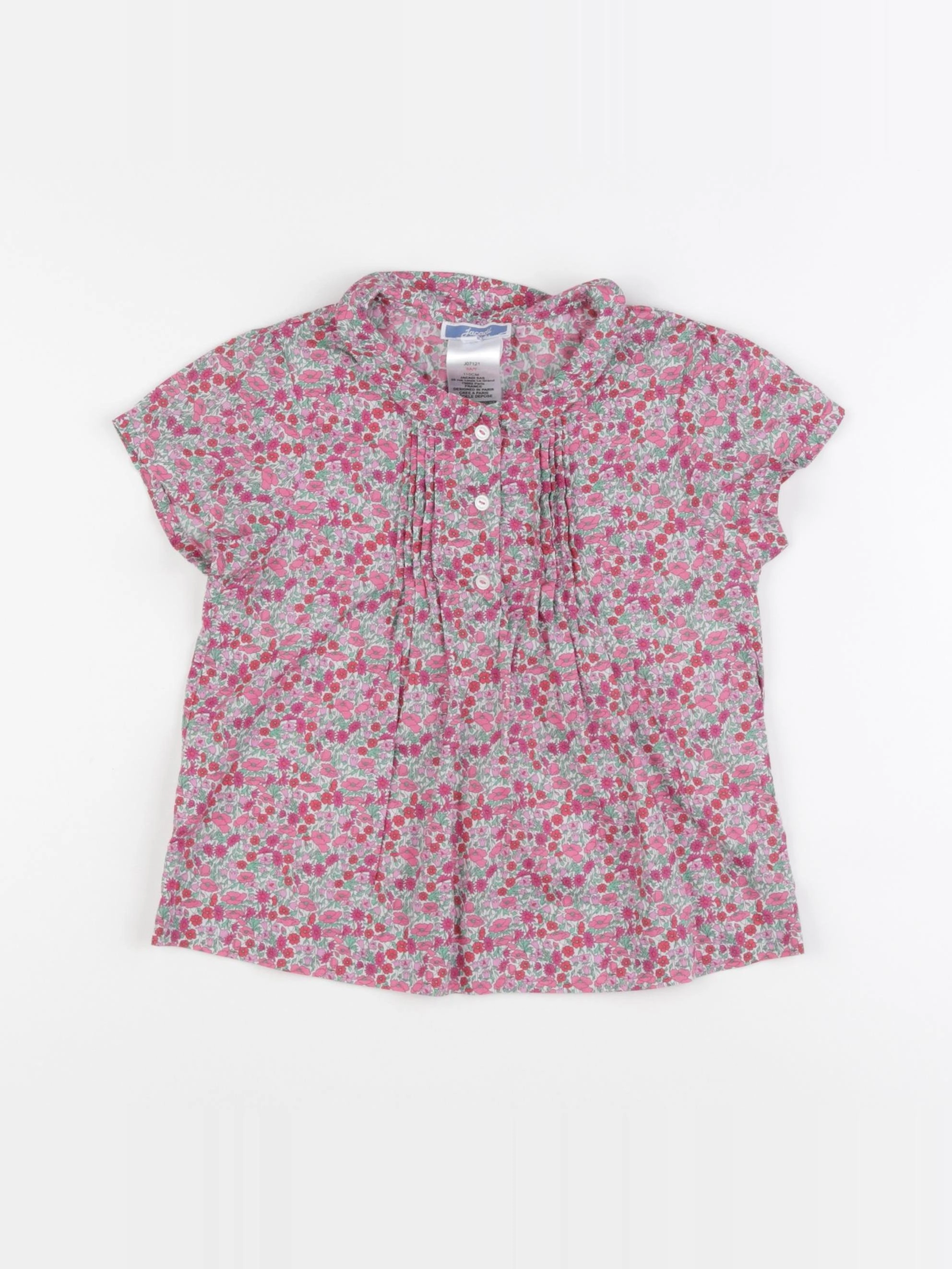 Jacadi - blouse liberty rose - 5 ans