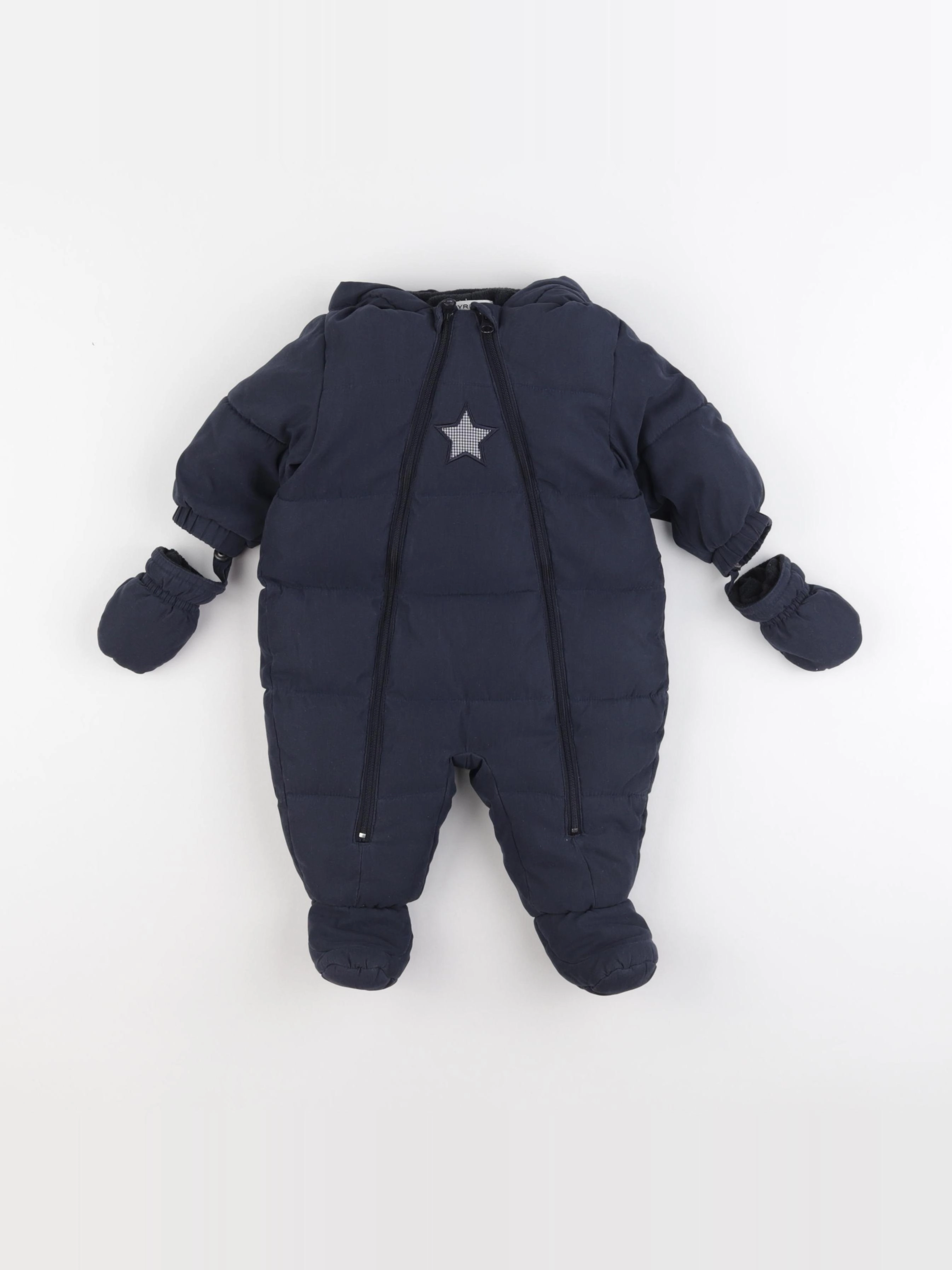 Cyrillus - combi-pilote bleu - 1 mois