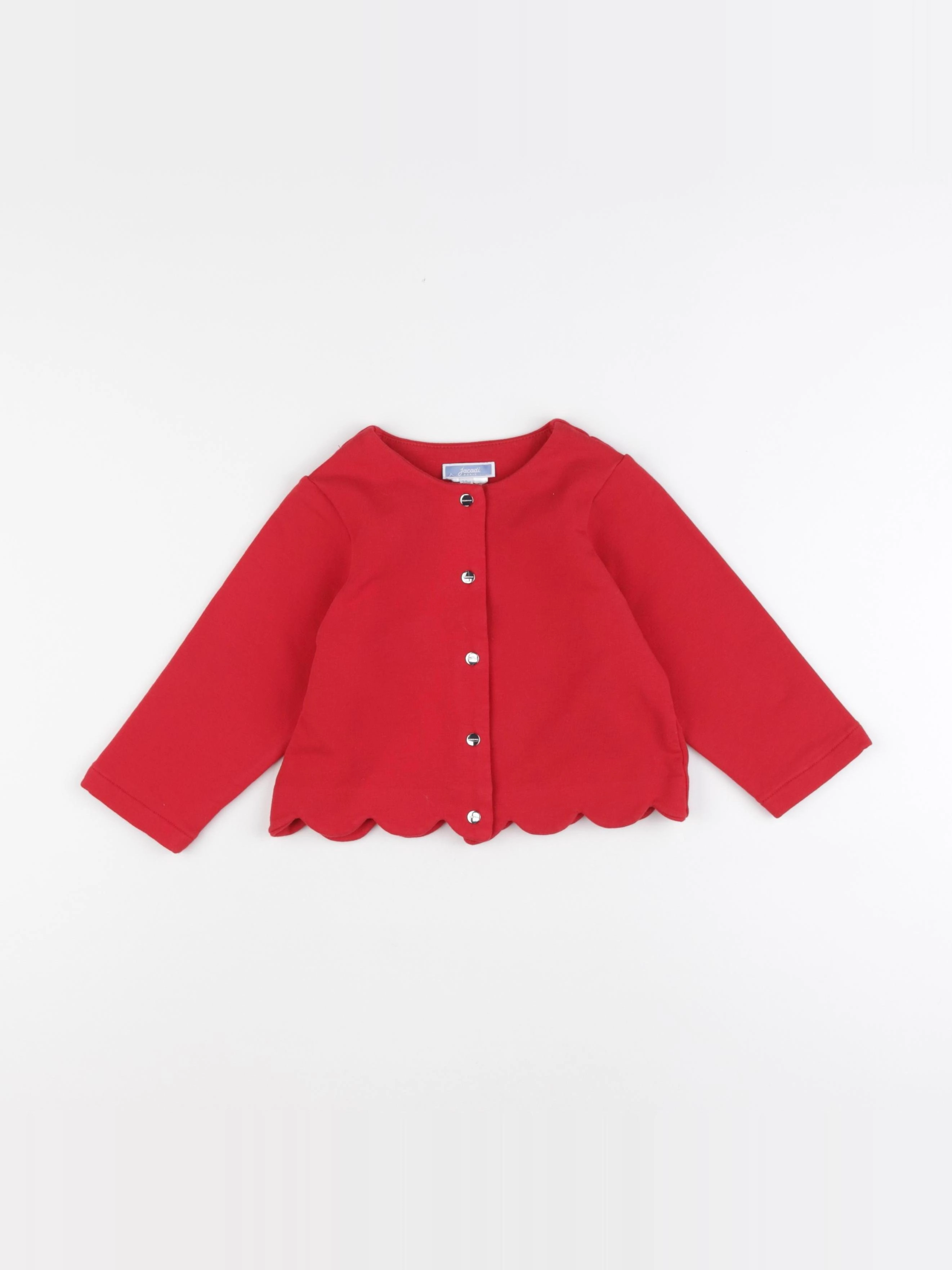 Jacadi - sweat rouge - 24 mois