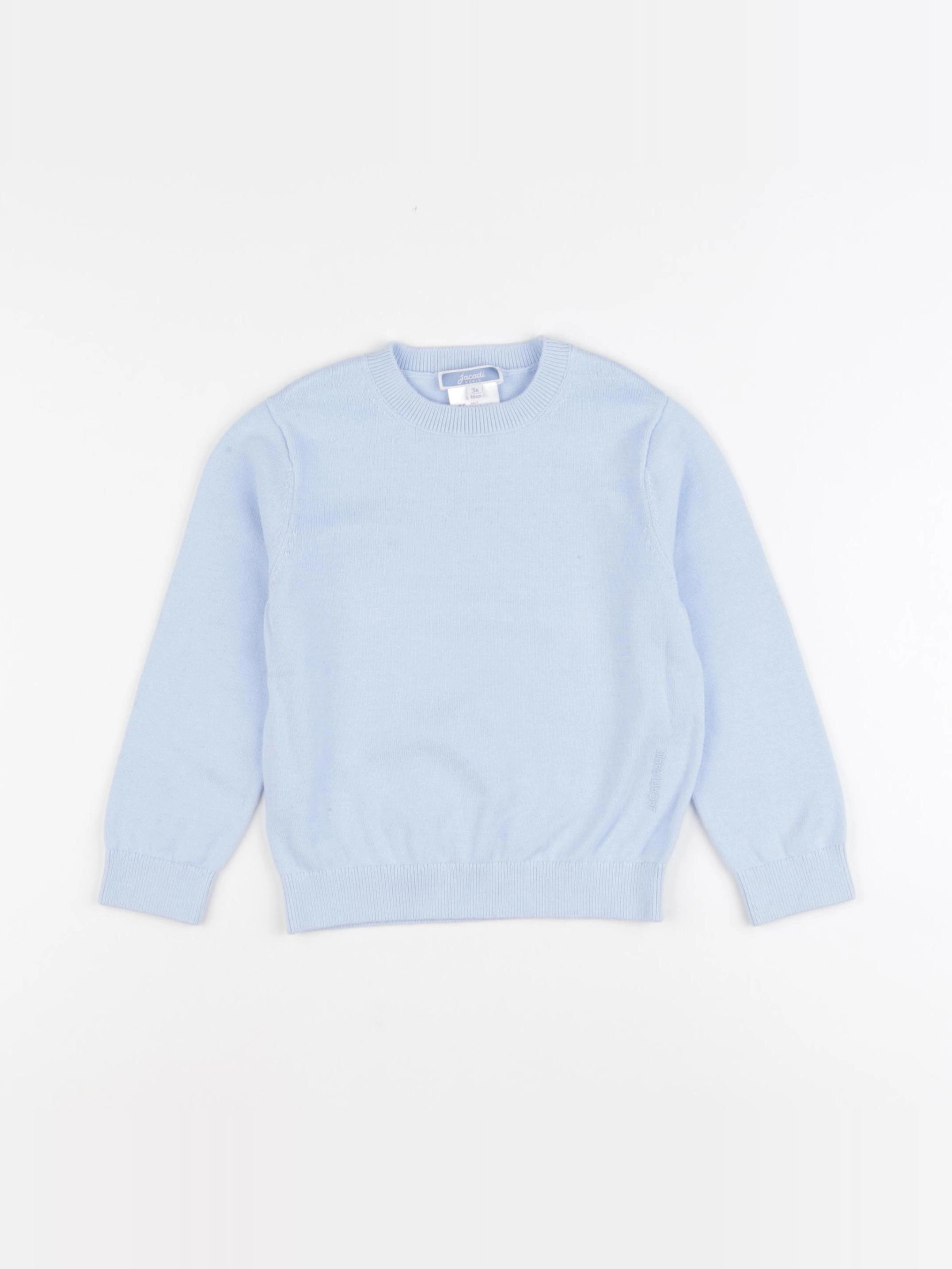 Jacadi - pull bleu - 3 ans
