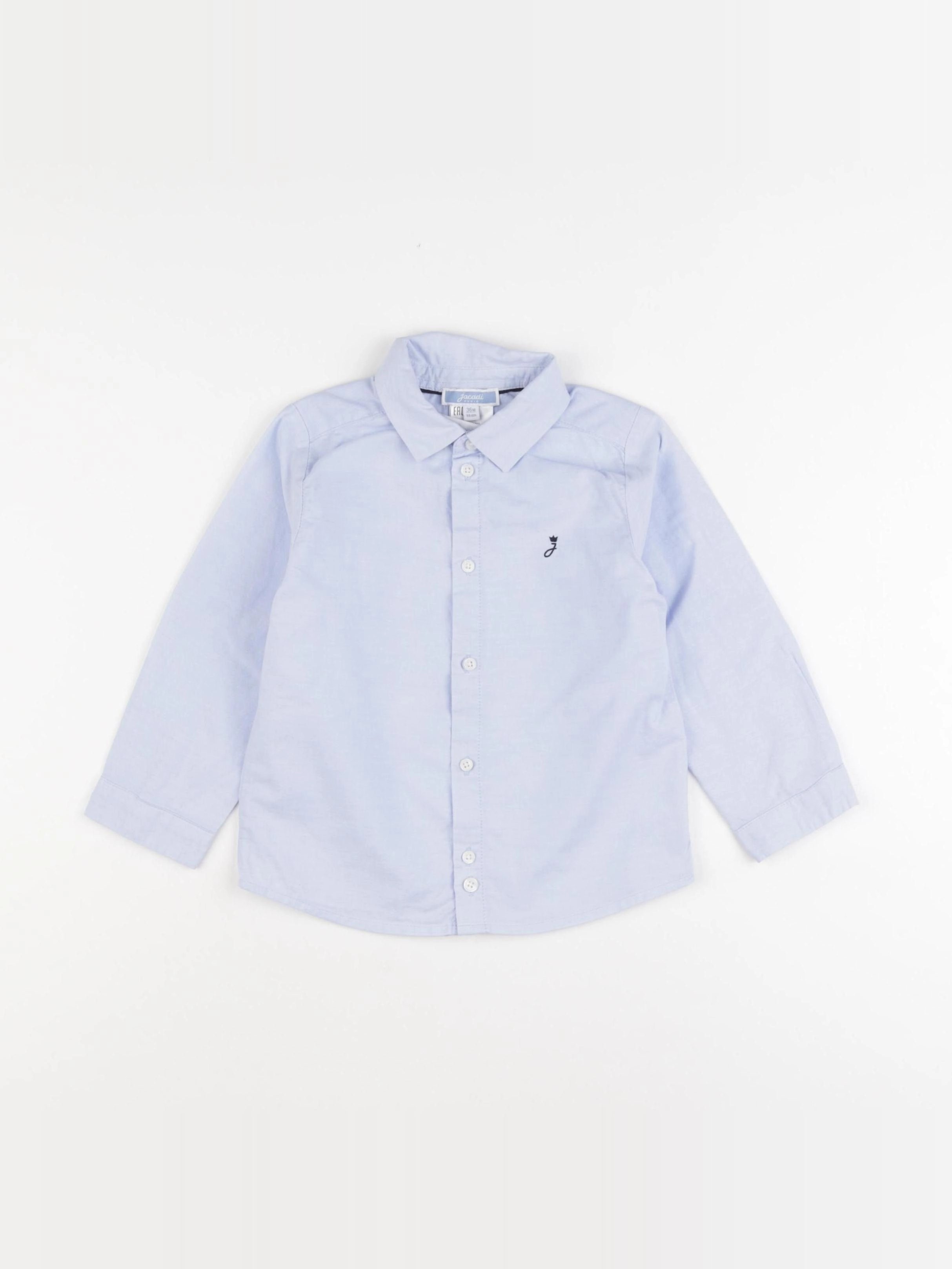 Jacadi - chemise bleu - 36 mois