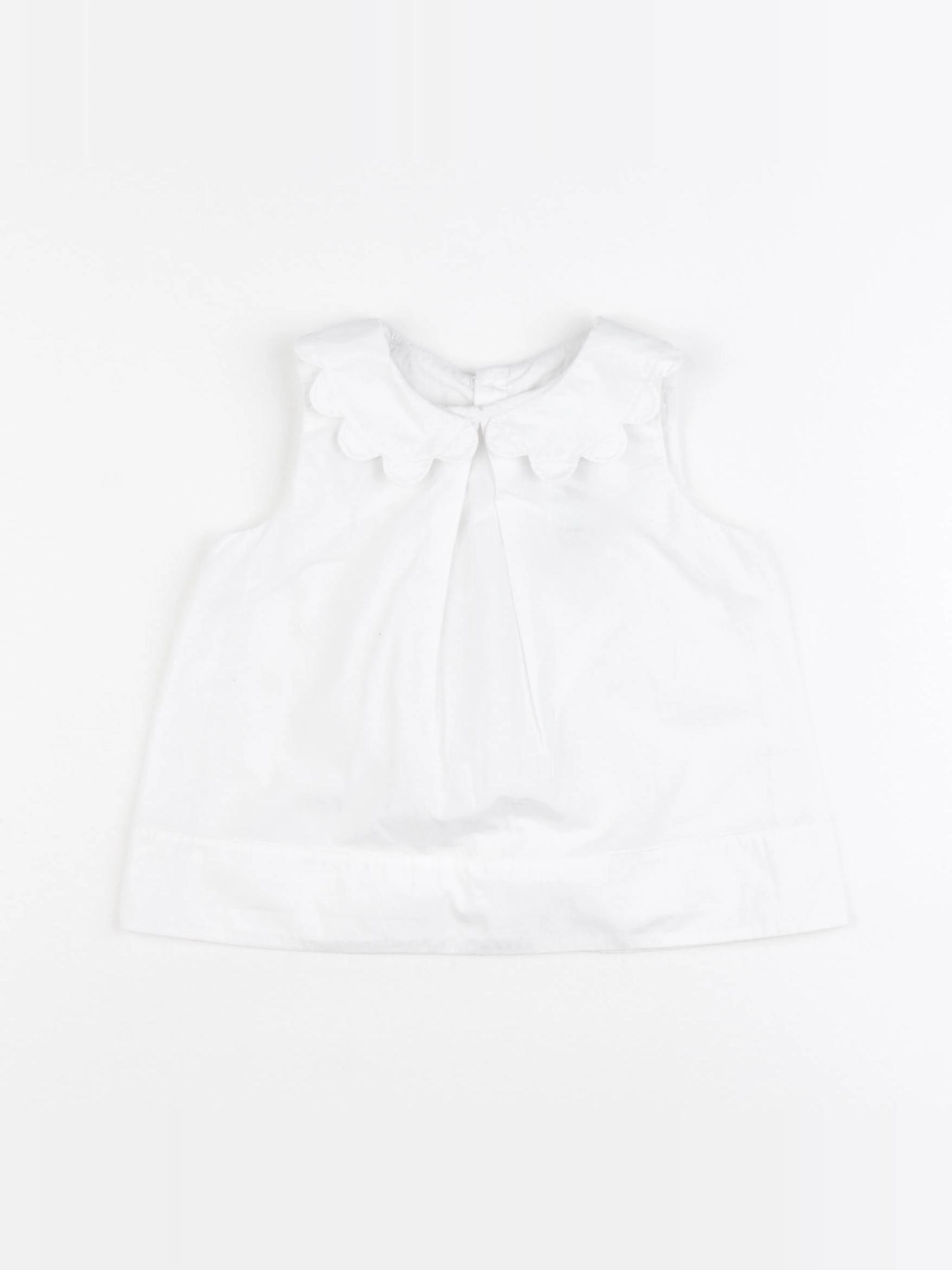 Jacadi - blouse blanc - 18 mois