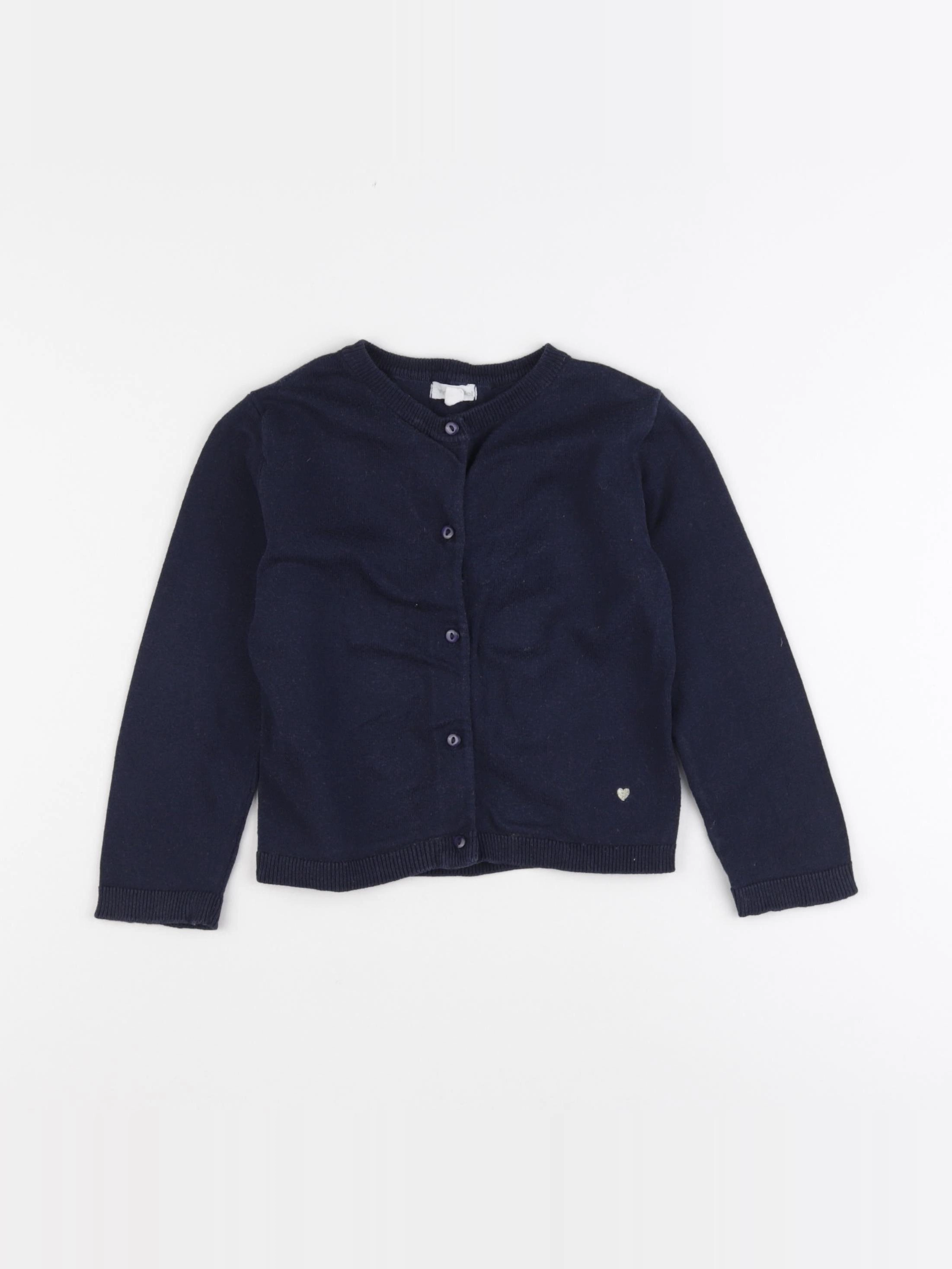 Vertbaudet - gilet bleu - 3 ans