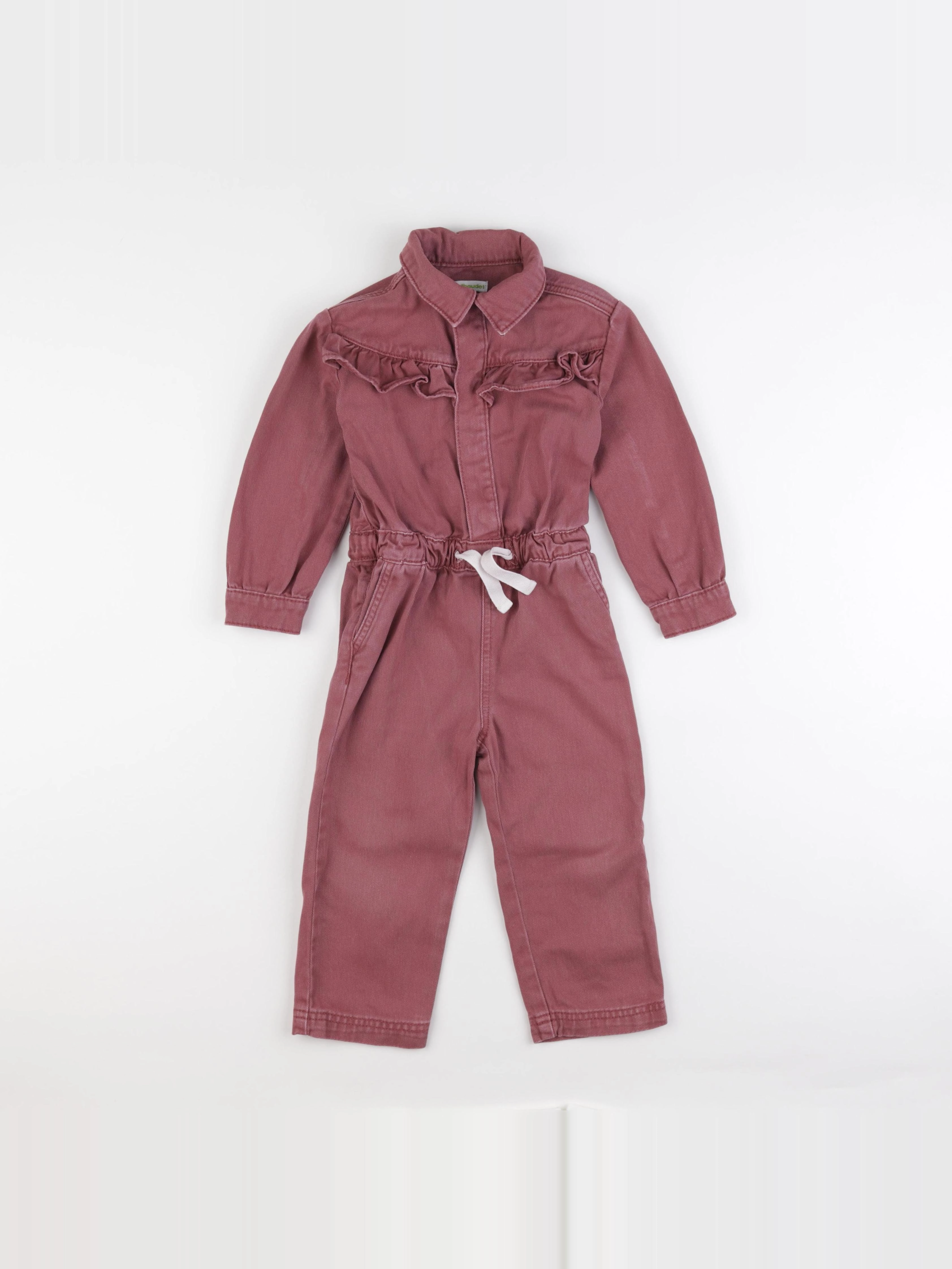 Vertbaudet - combinaison rouge - 3 ans