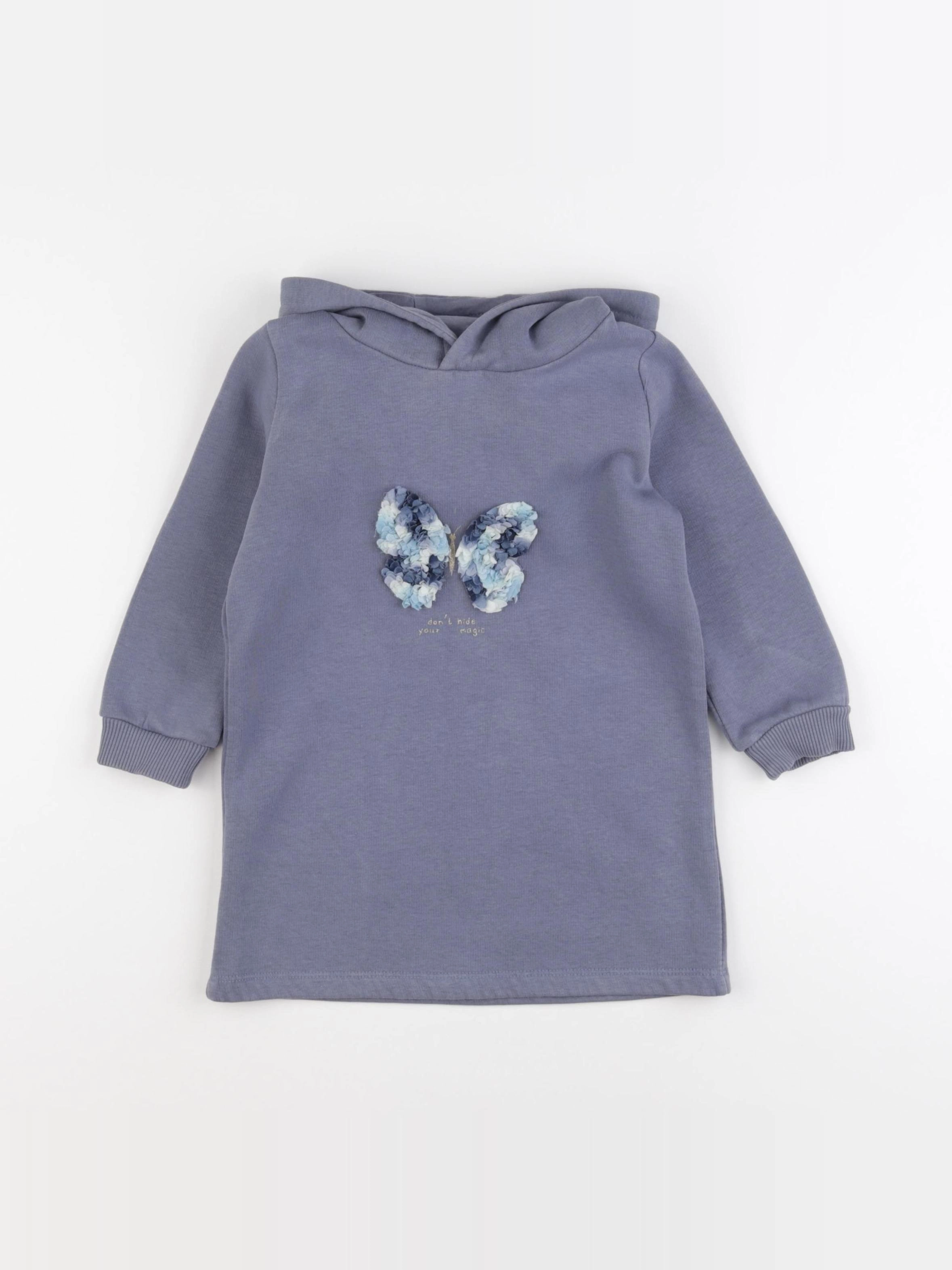 Vertbaudet - robe bleu - 3 ans