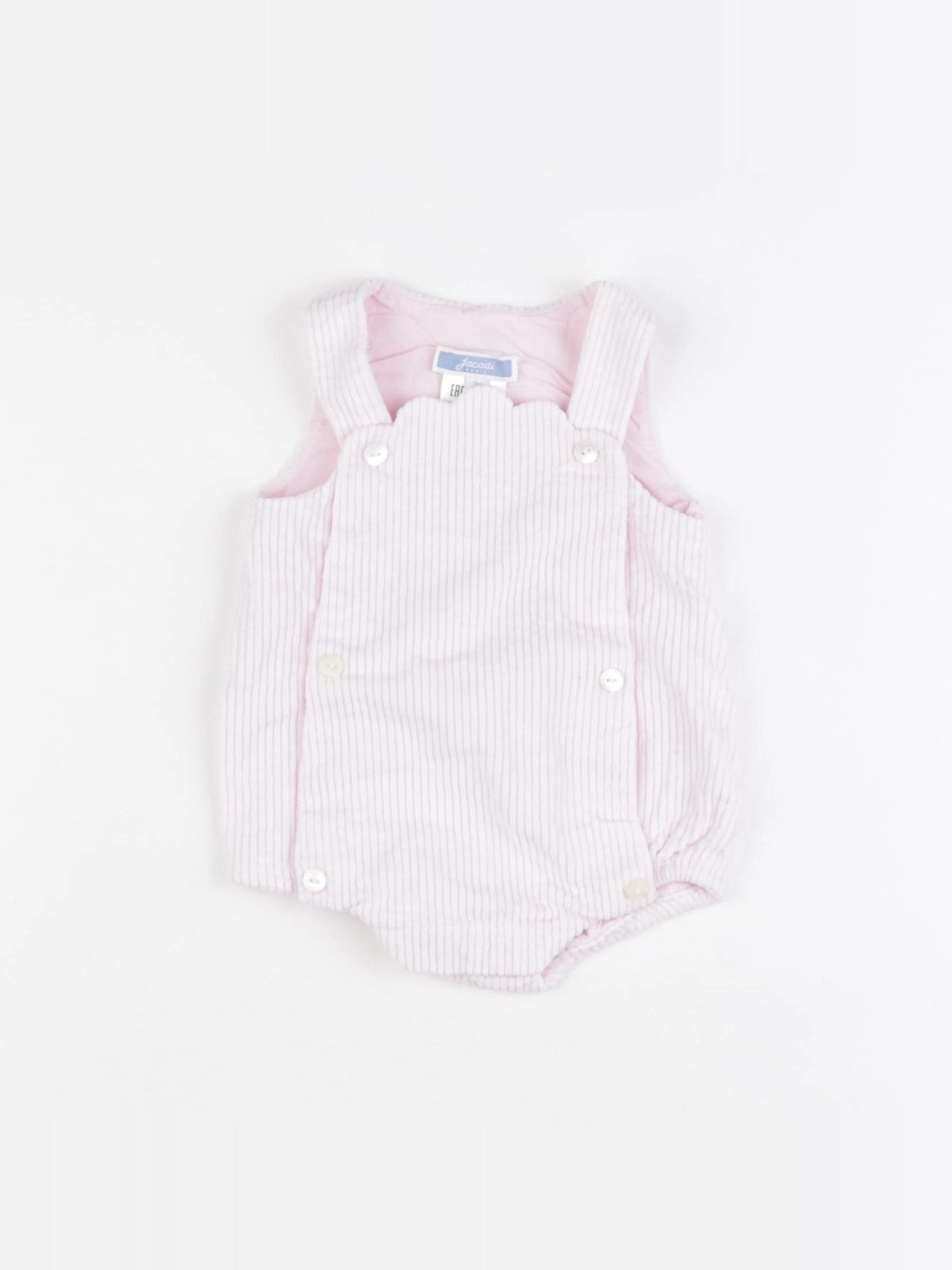 Jacadi - combinaison rose - 3 mois