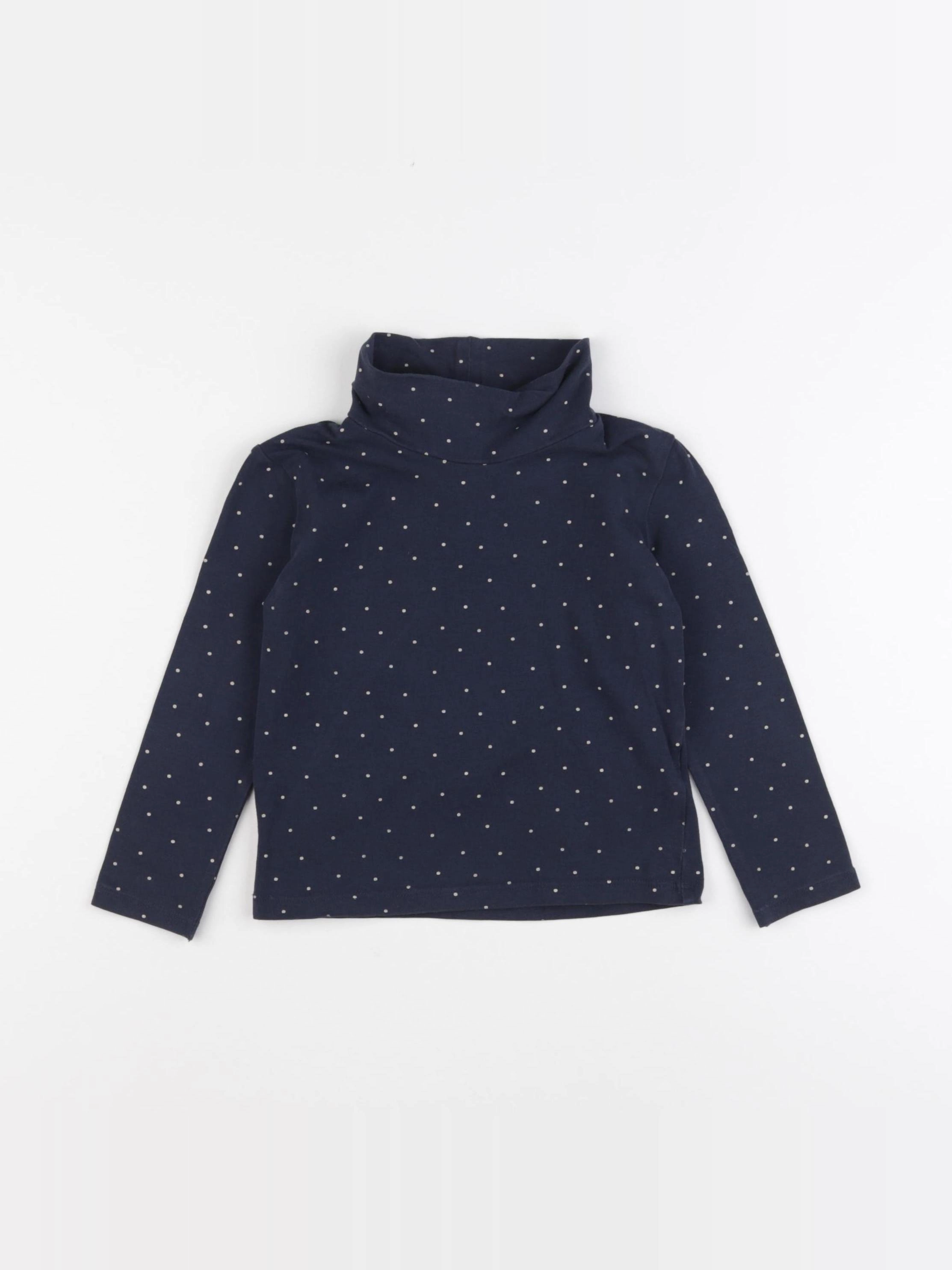 Vertbaudet - sous-pull bleu - 3 ans