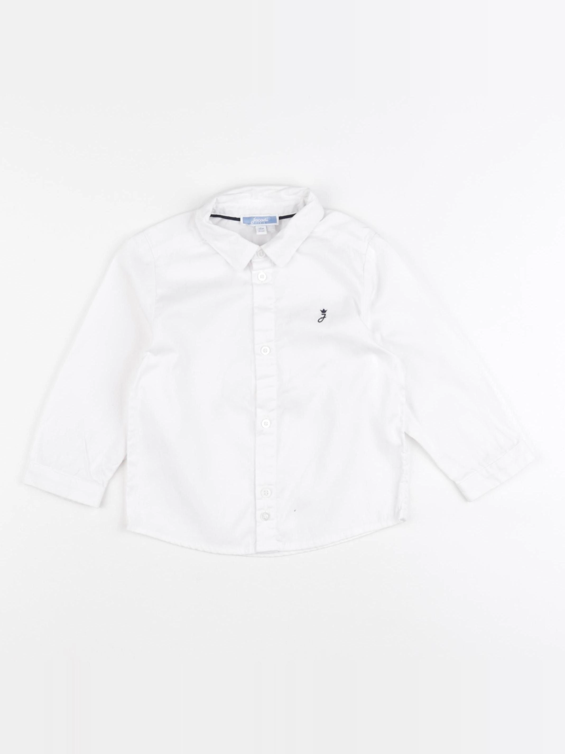 Jacadi - chemise blanc - 18 mois