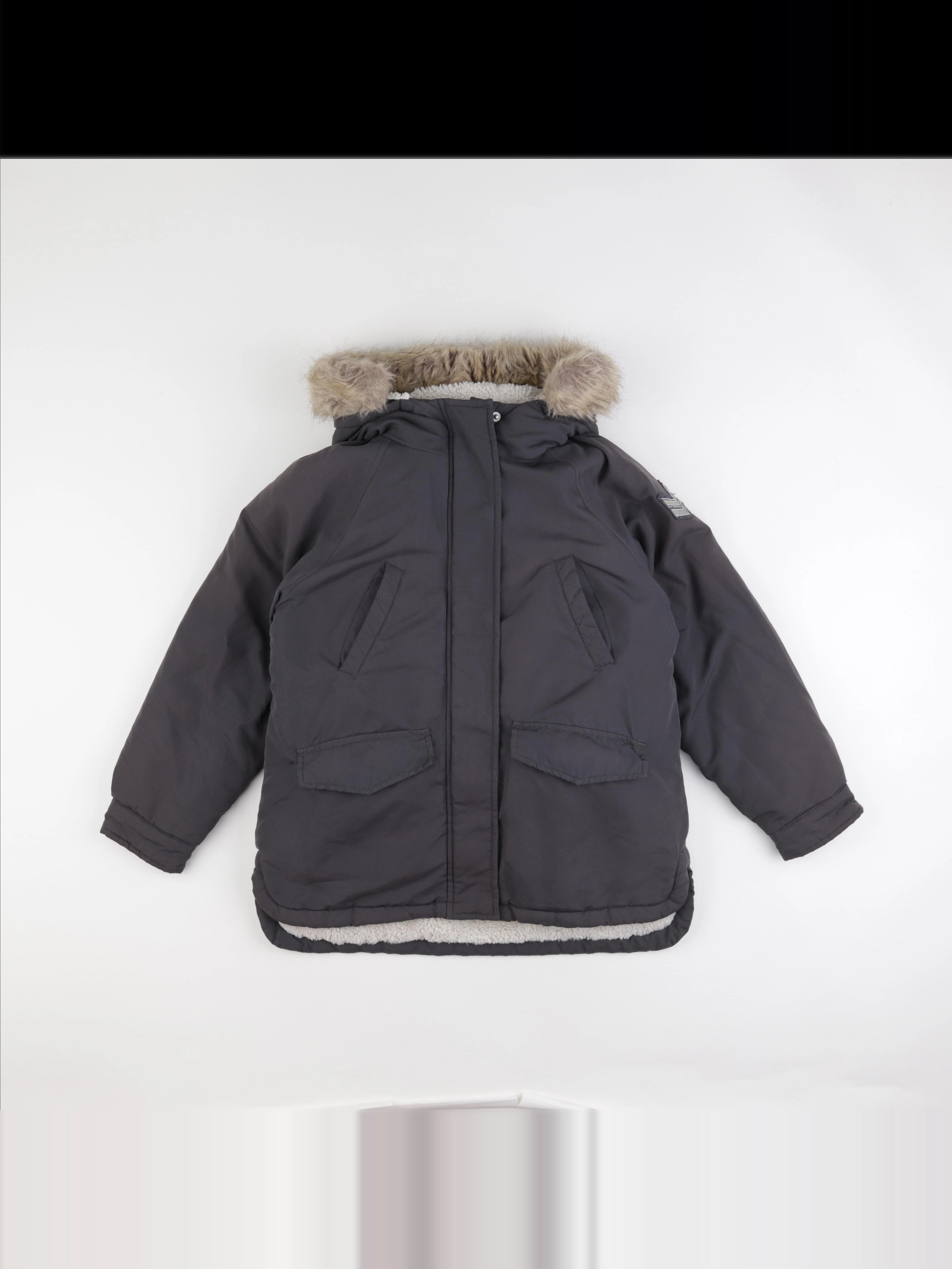 IKKS - manteau gris - 12 ans