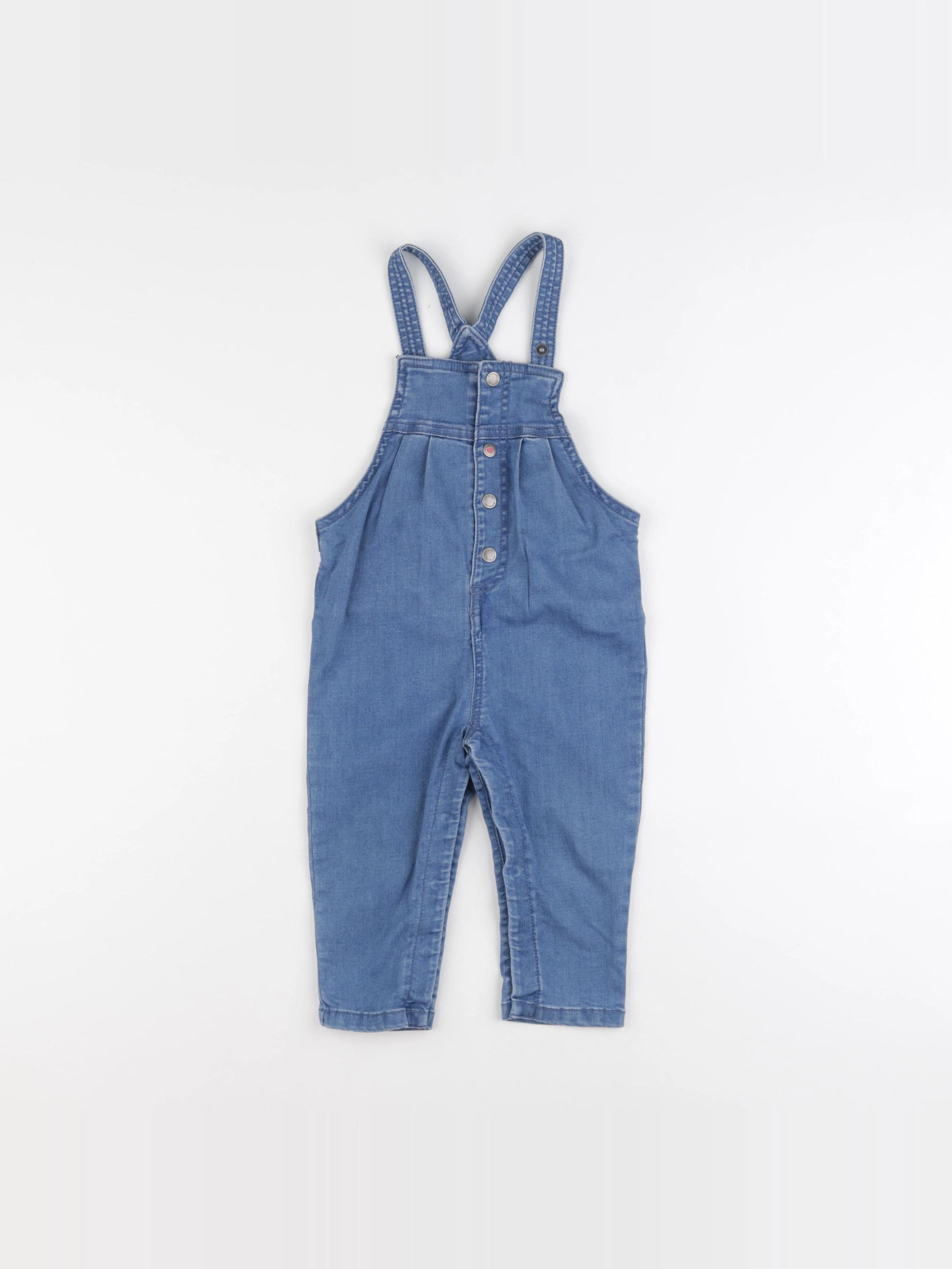 Vertbaudet - combinaison bleu - 18 mois