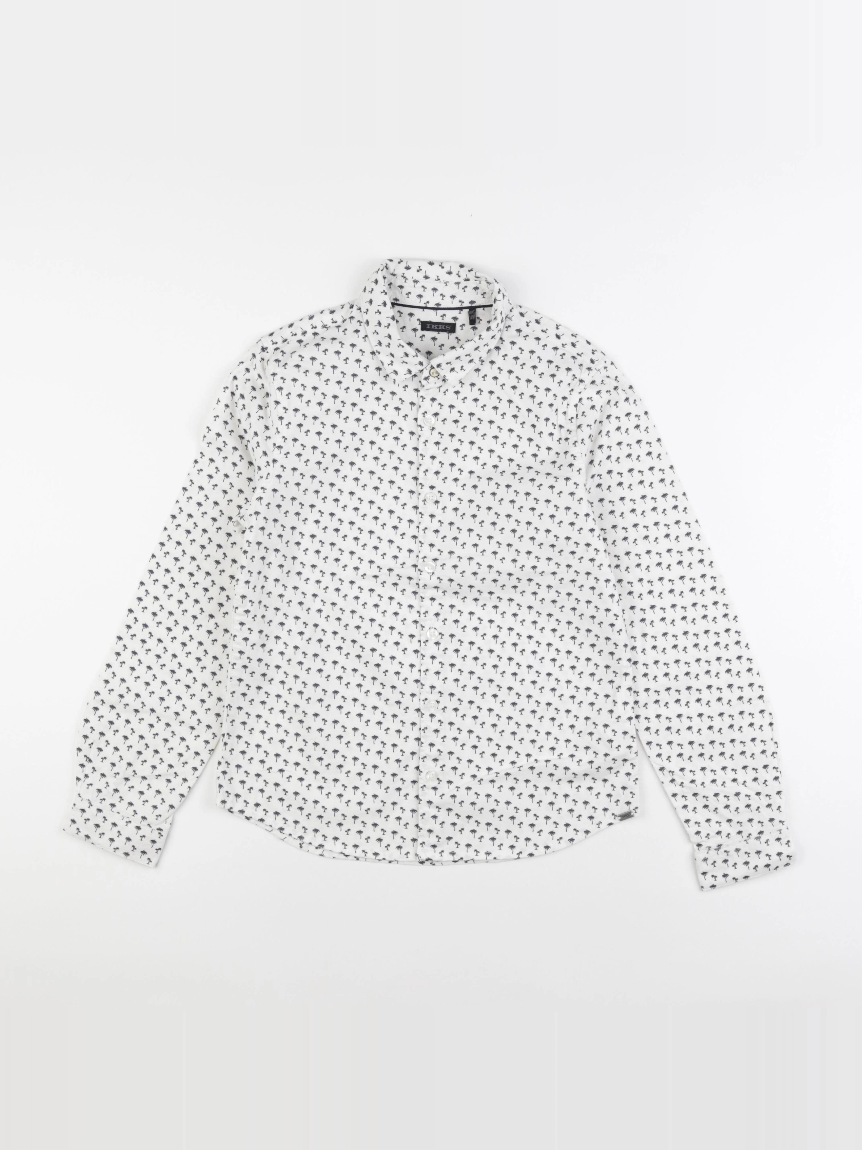 IKKS - chemise noir - 10 ans