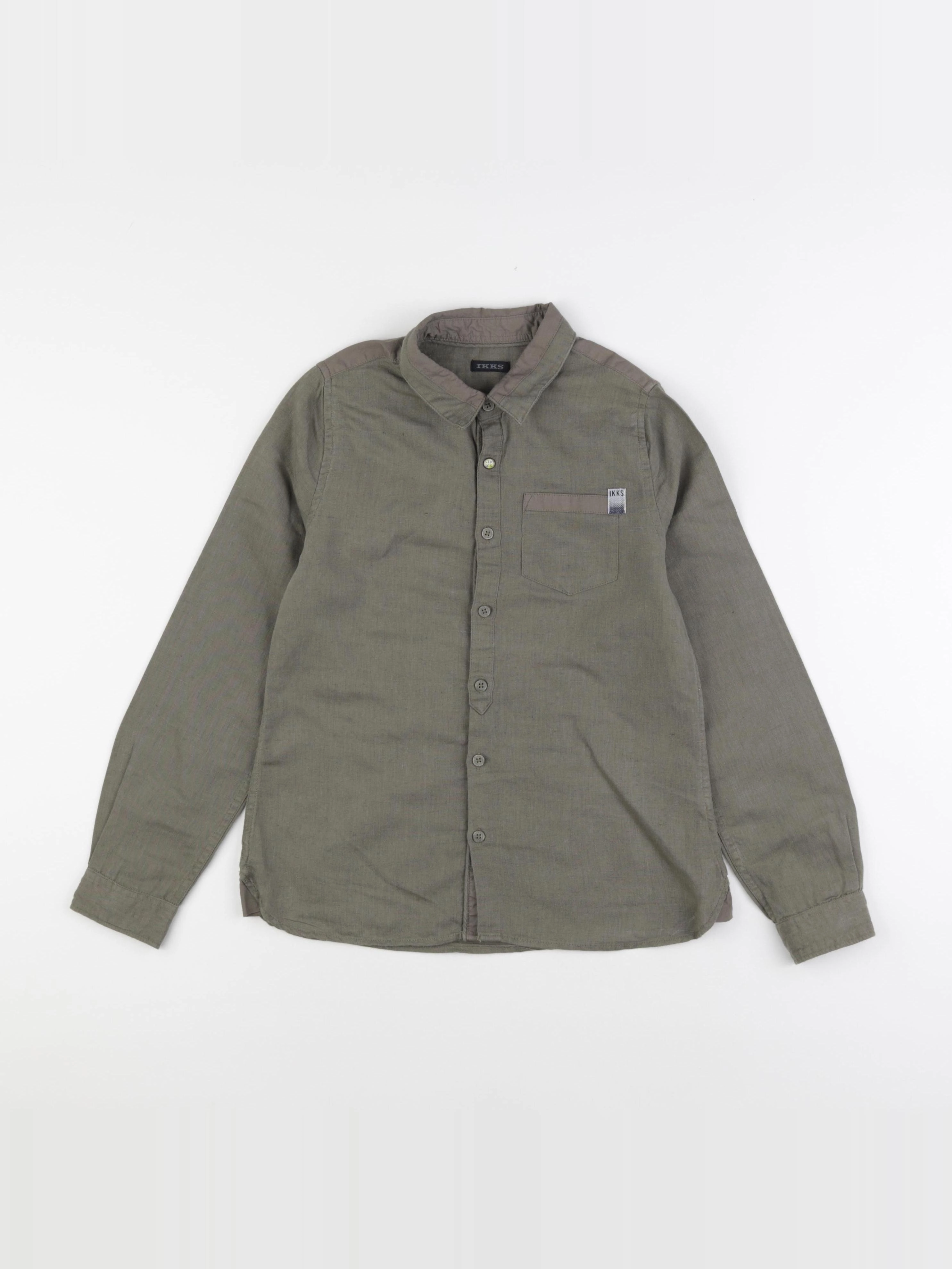 IKKS - chemise vert - 10 ans