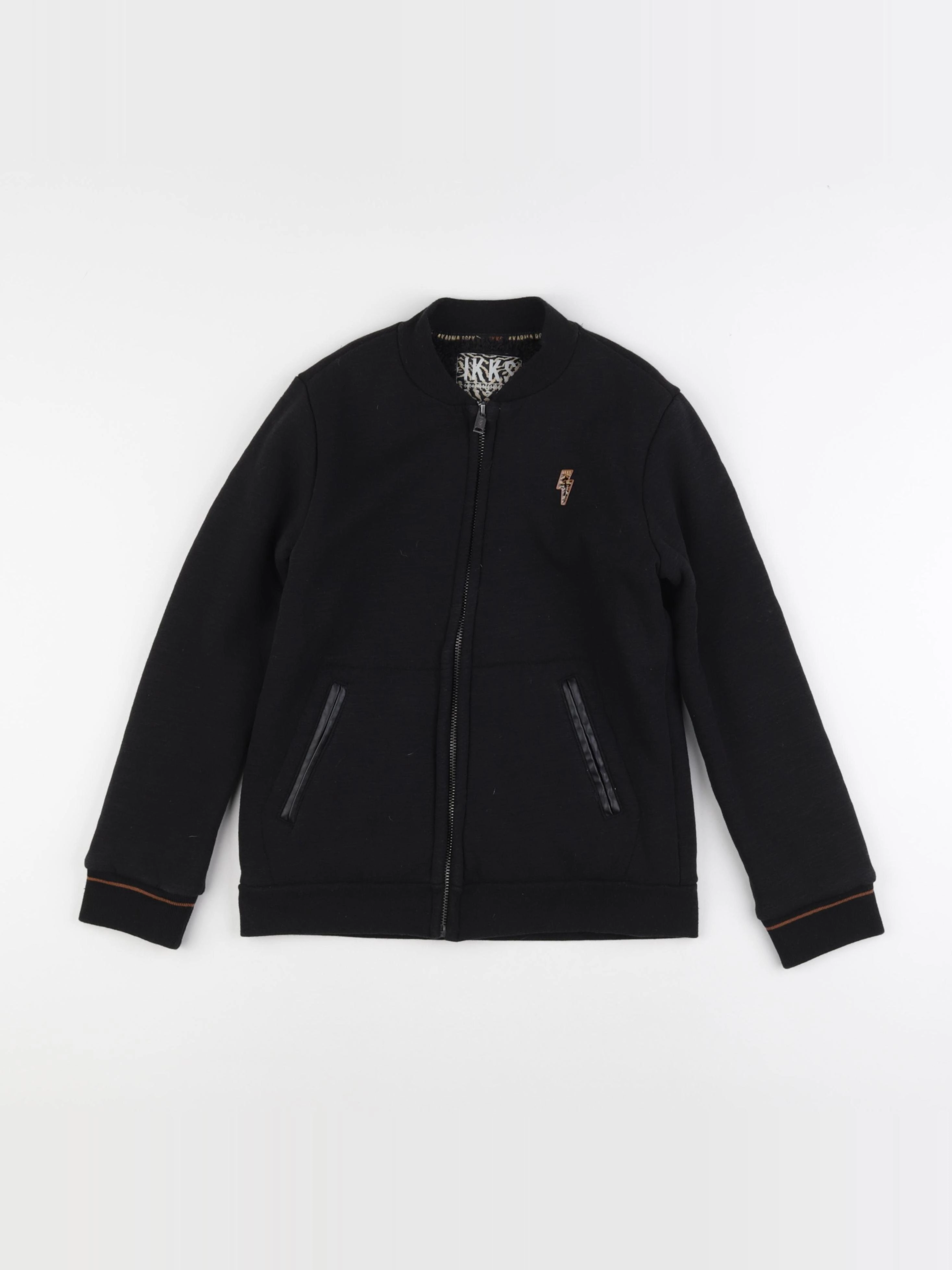 IKKS - veste doublé noir - 10 ans