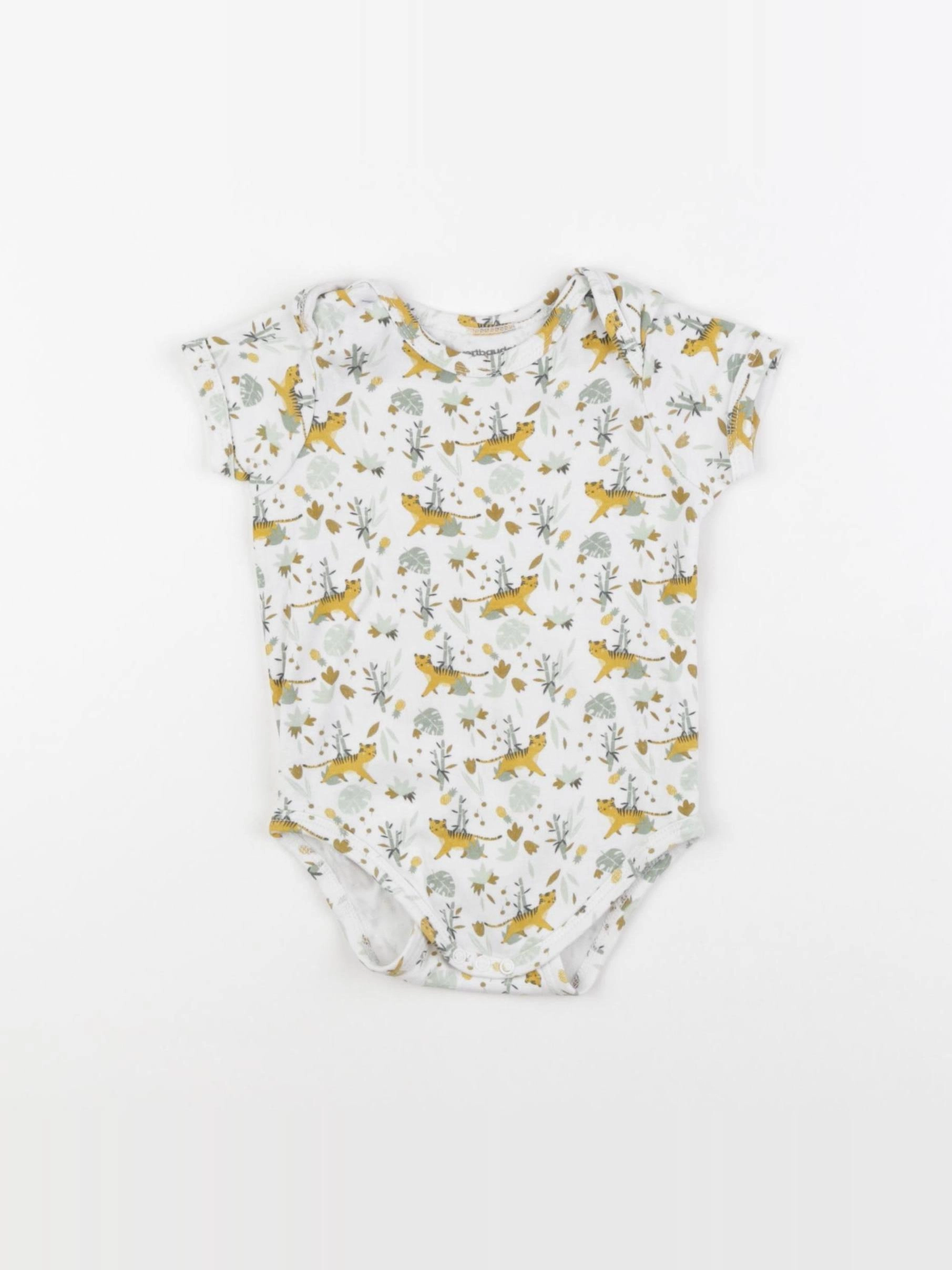 Vertbaudet - body multicolore - 12 mois