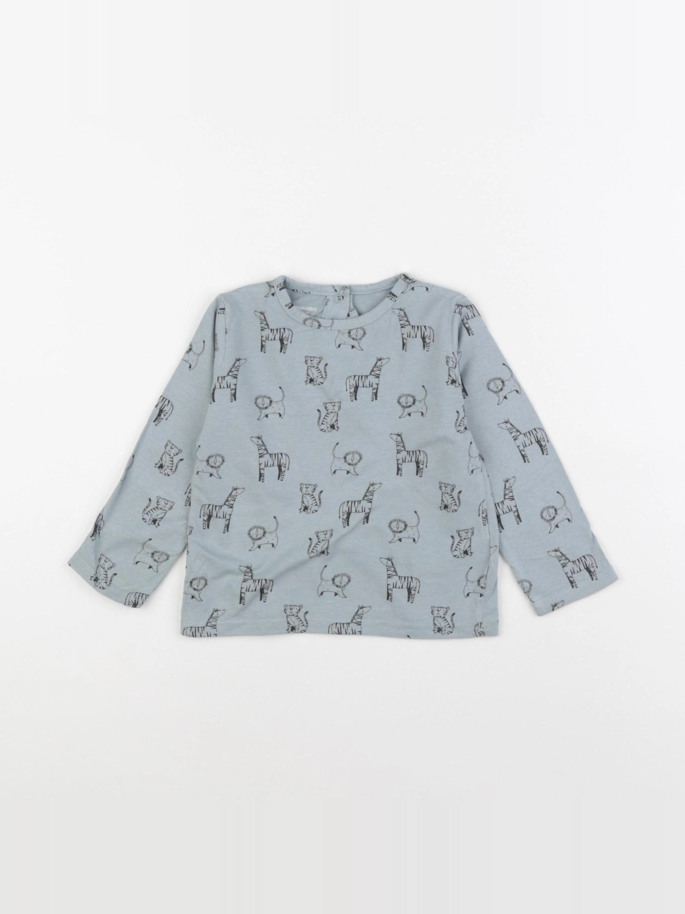 Vertbaudet - tee-shirt vert - 18 mois