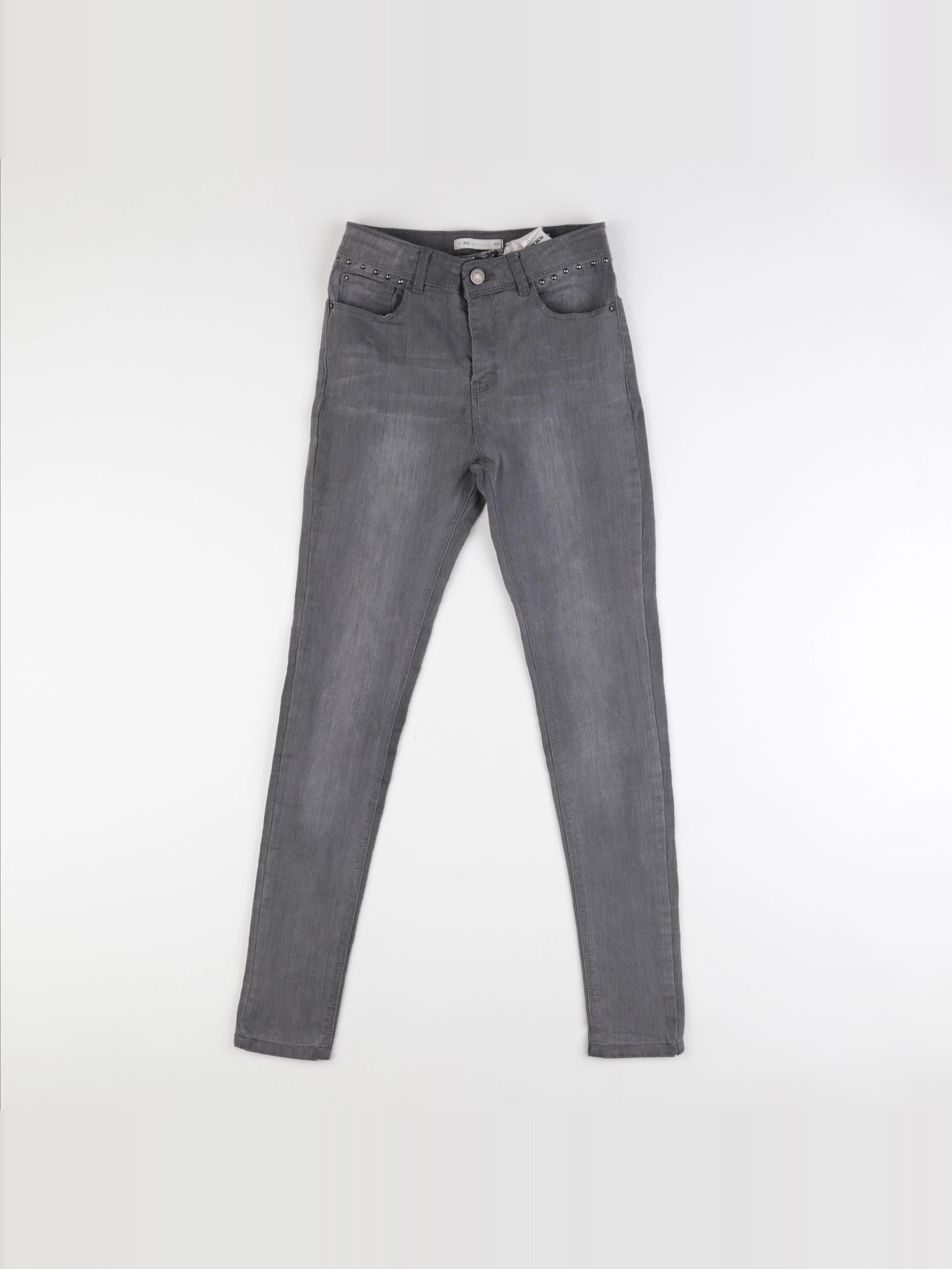 IKKS - jean gris - 12 ans