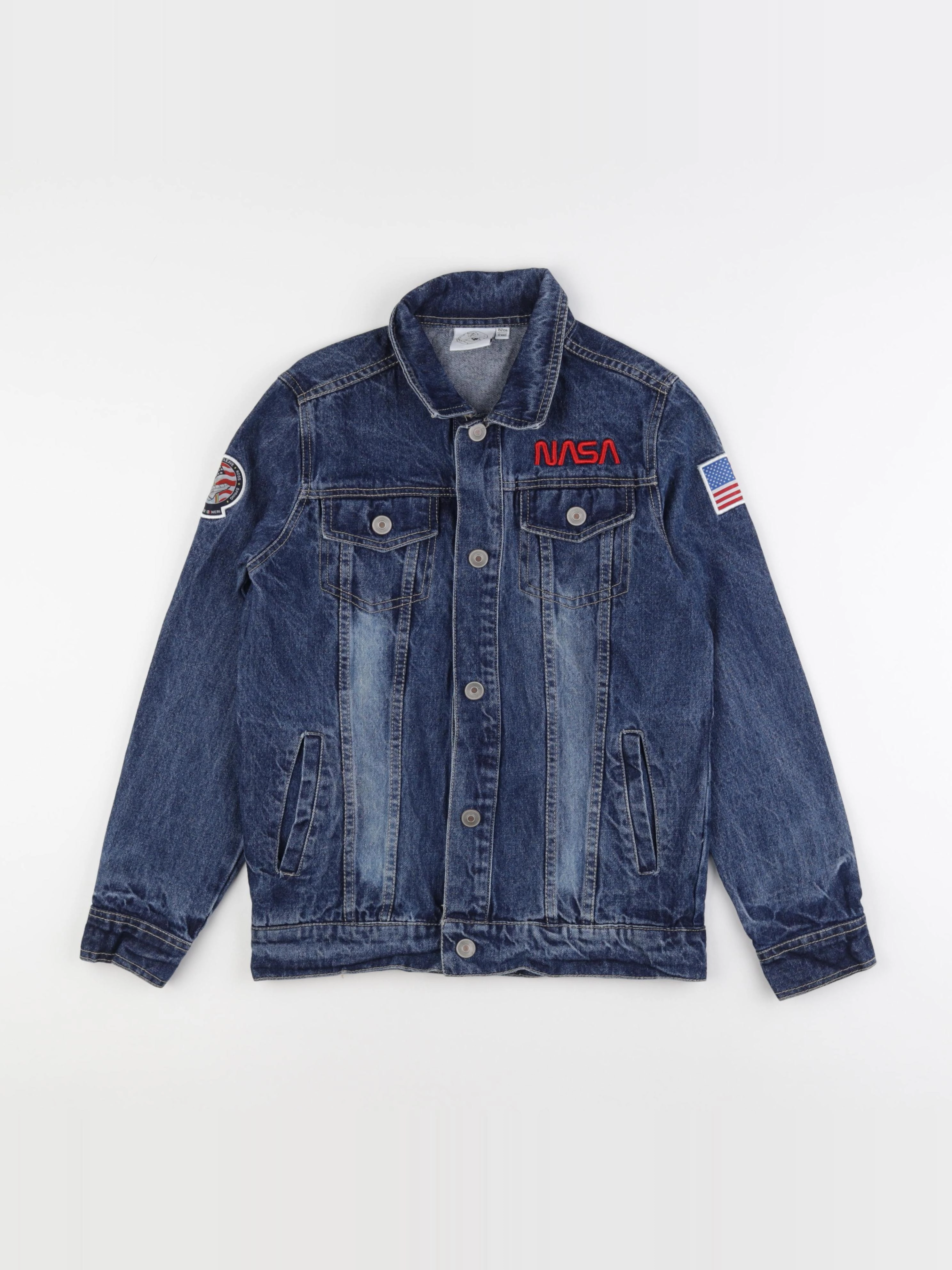 Vertbaudet - veste bleu - 12 ans