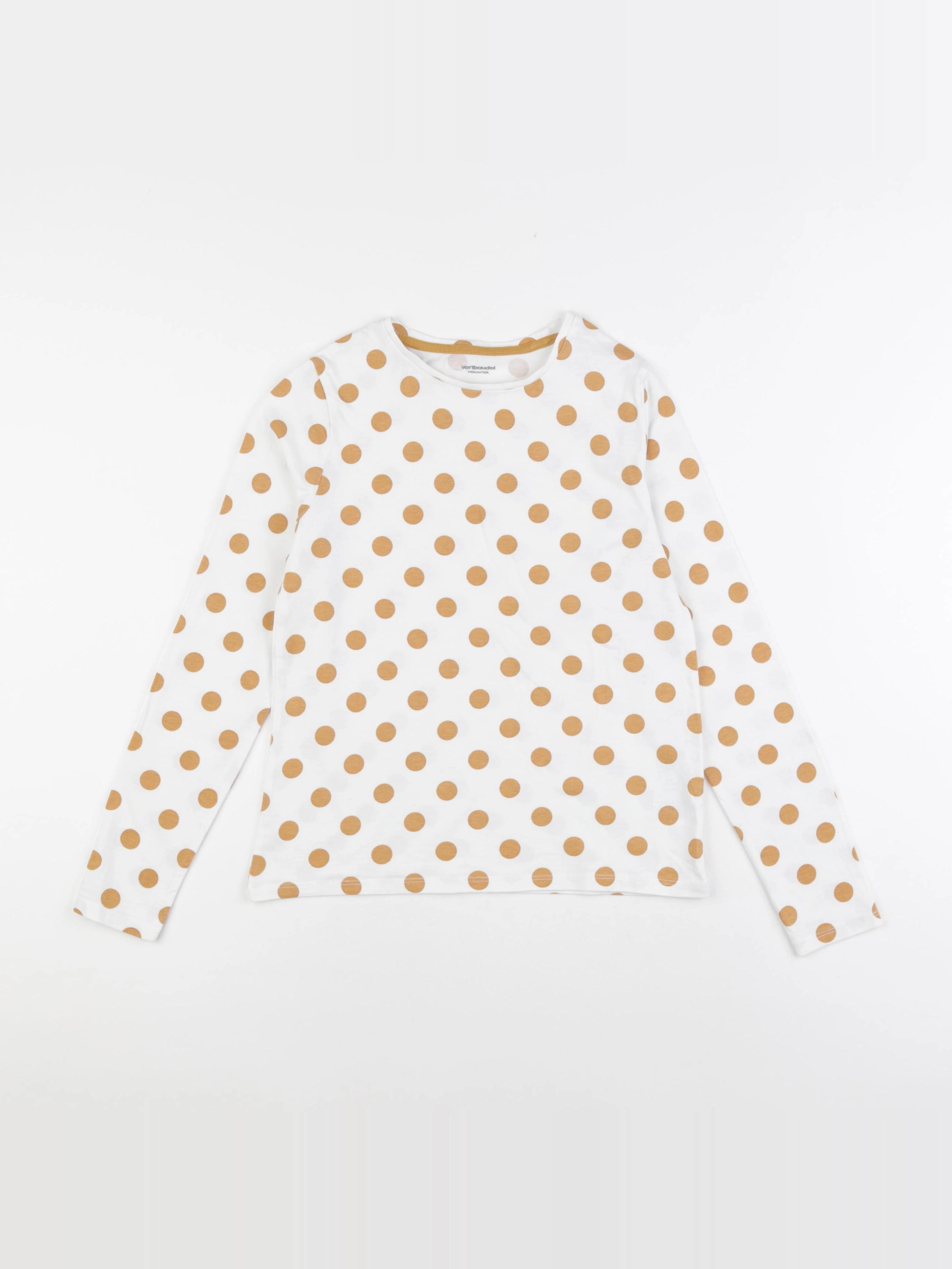Vertbaudet - tee-shirt blanc - 10 ans