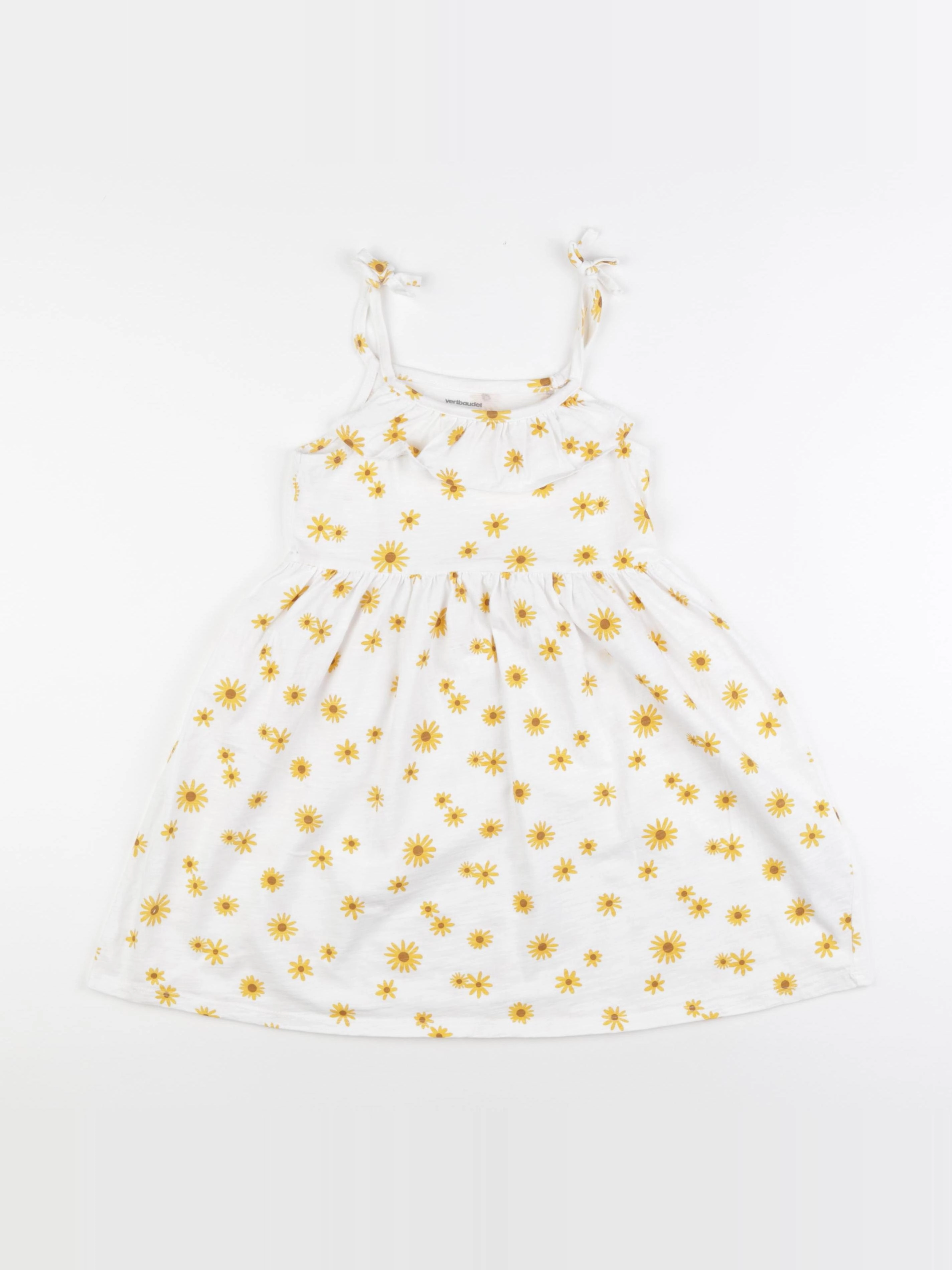 Vertbaudet - robe blanc - 8 ans