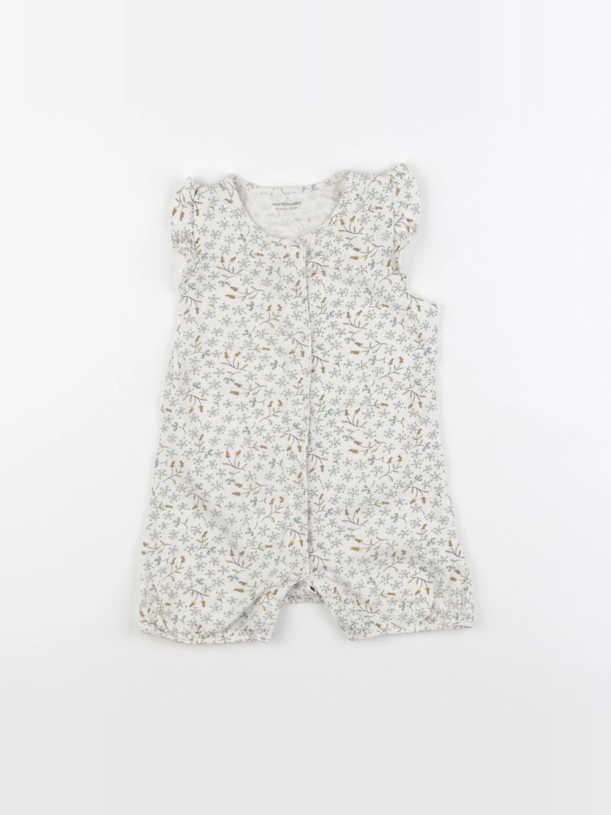 Vertbaudet - pyjama coton multicolore - 18 mois