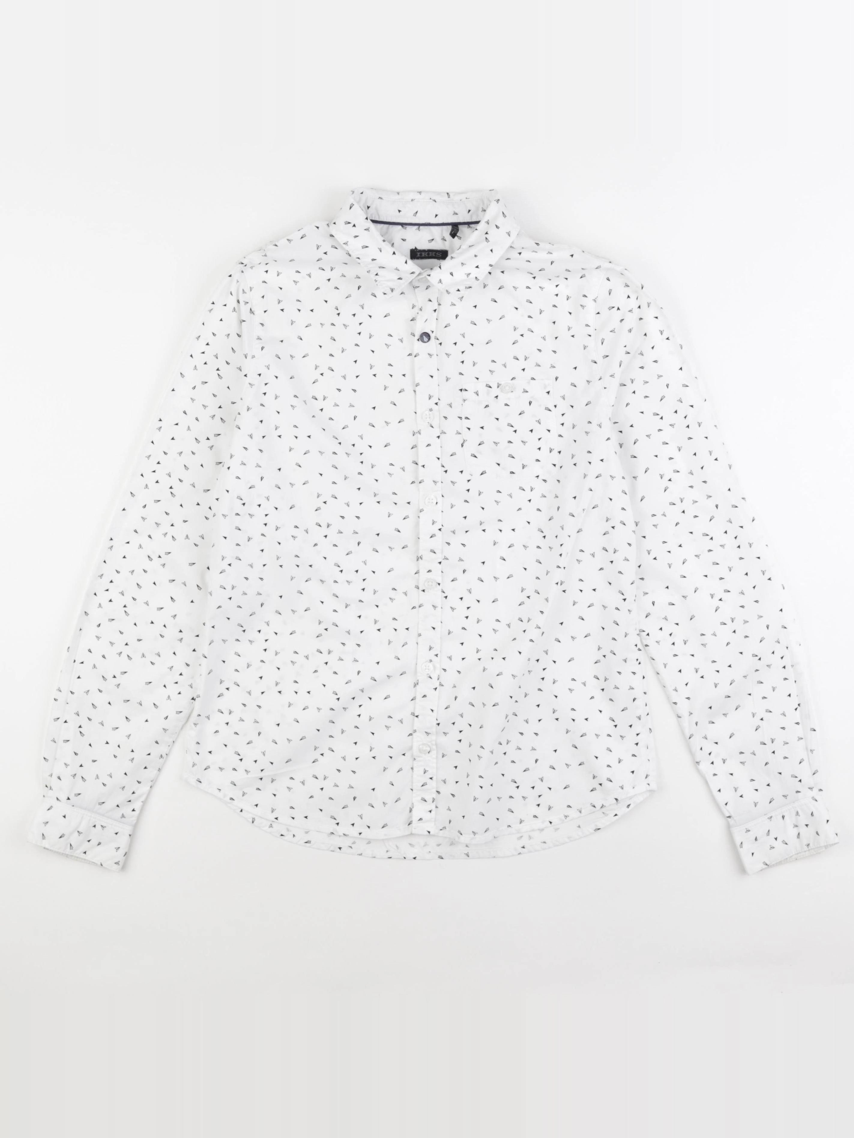 IKKS - chemise noir - 12 ans