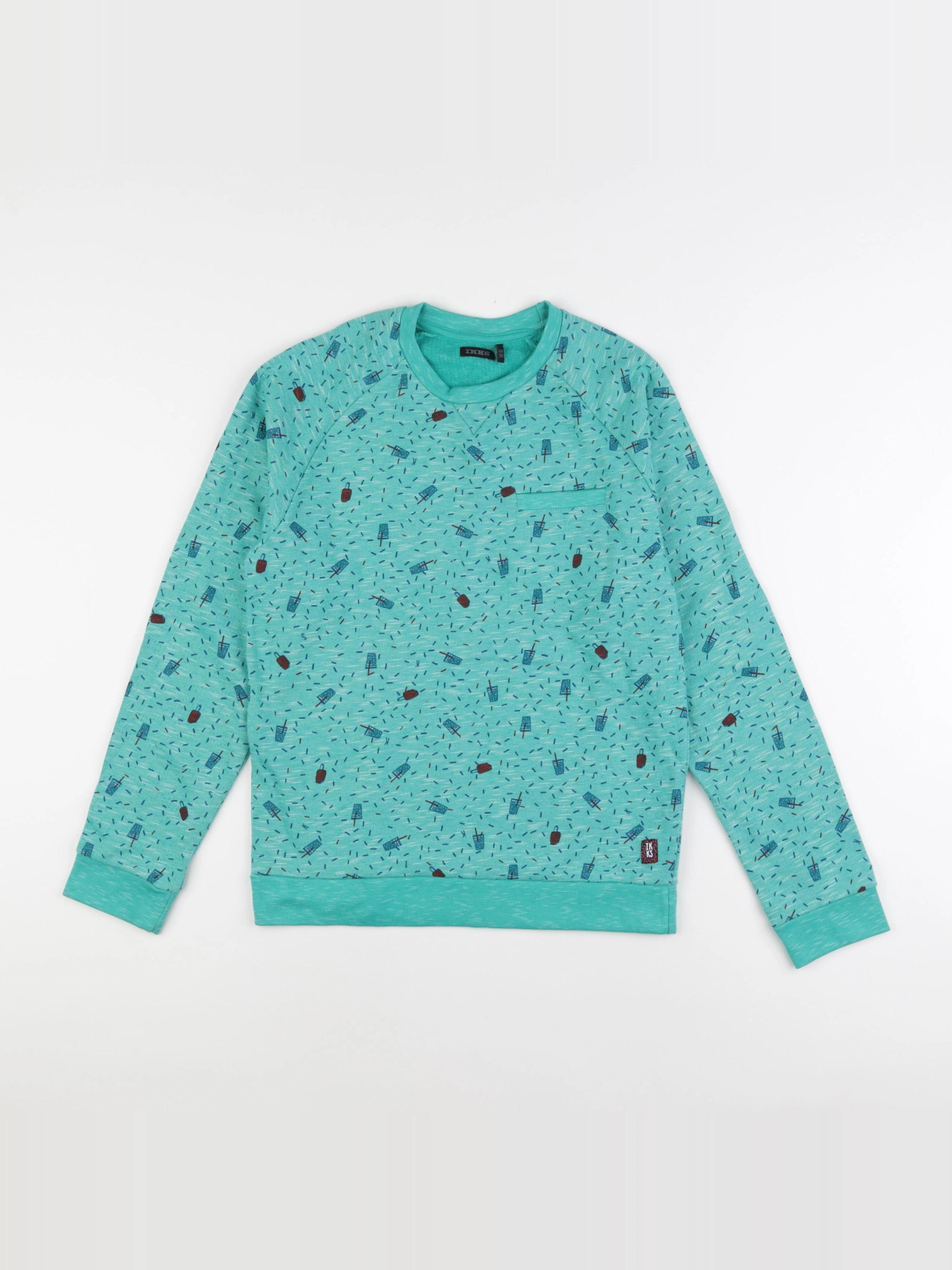 IKKS - sweat multicolore - 12 ans