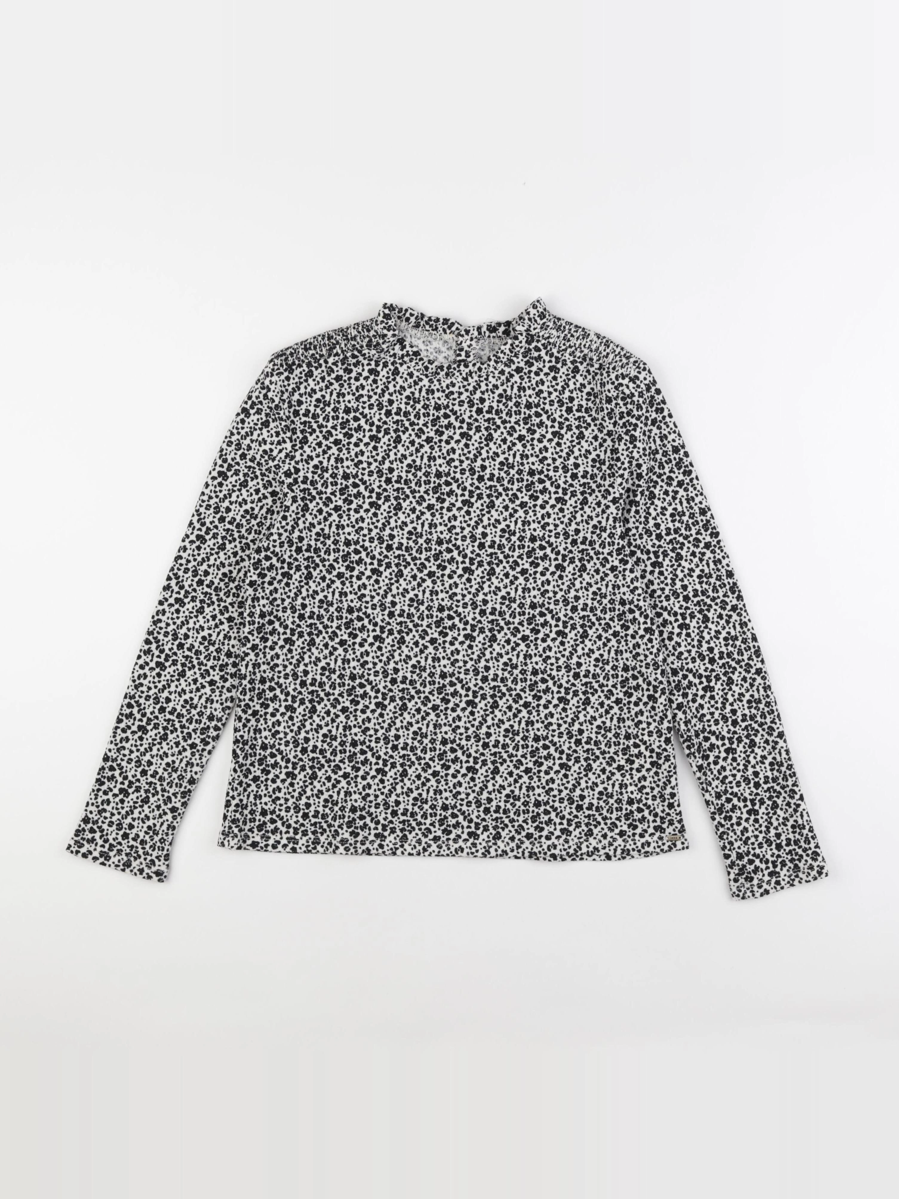IKKS - blouse noir - 10 ans