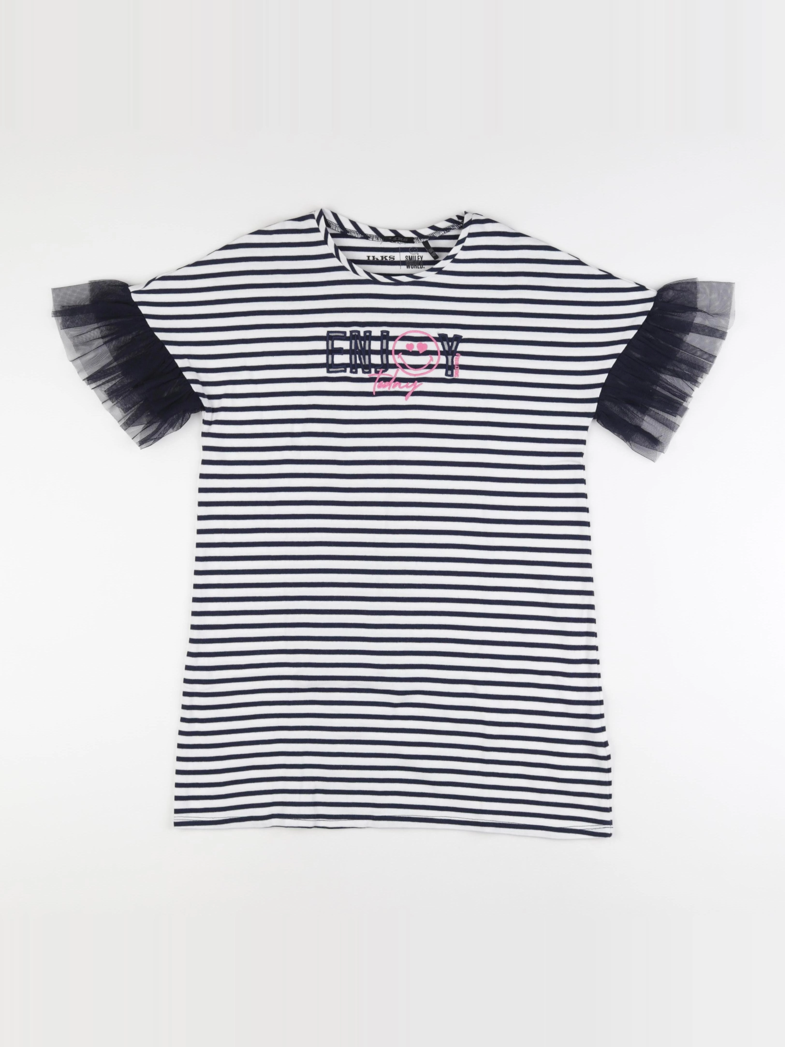 IKKS - robe bleu - 10 ans