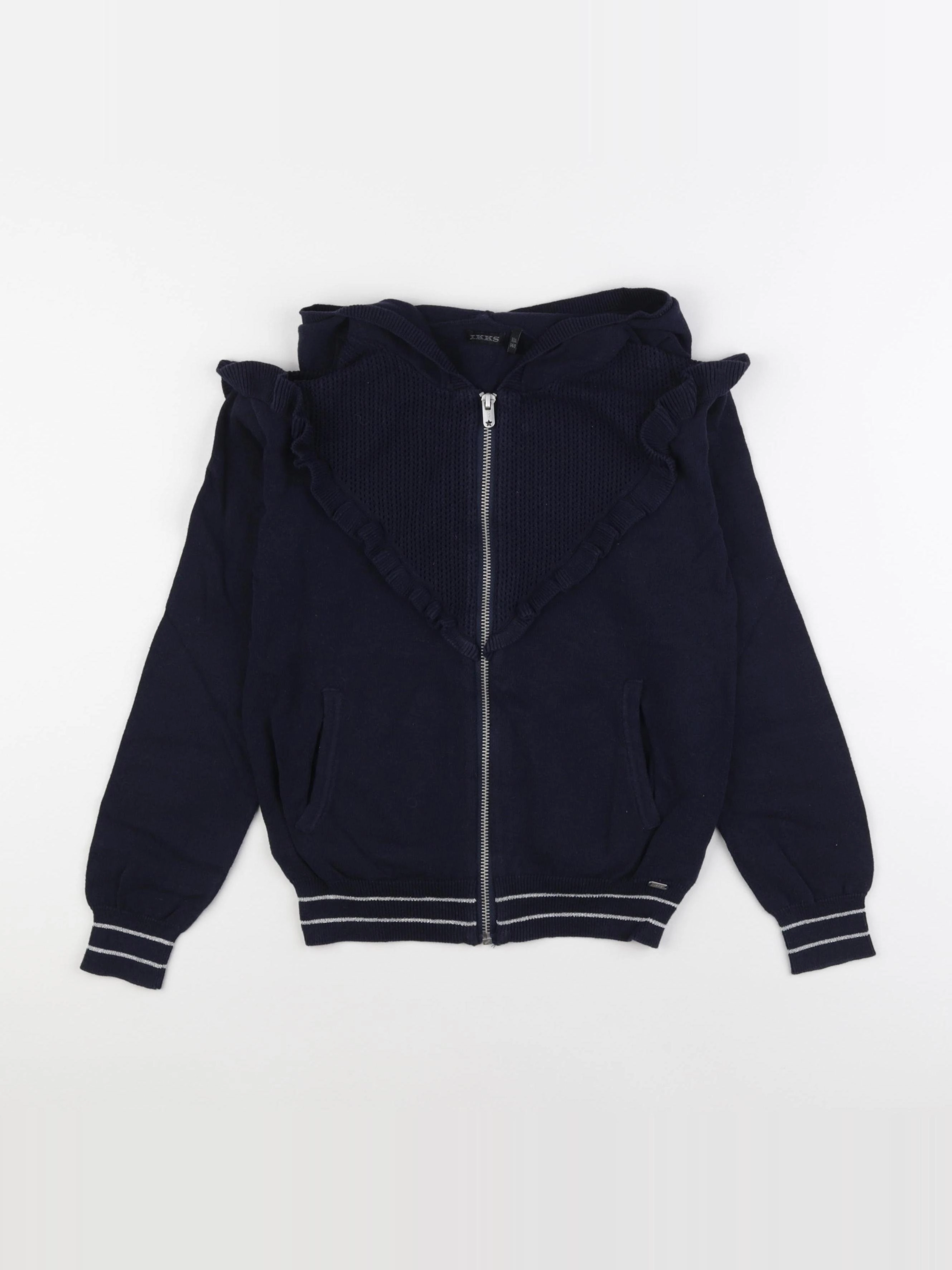 IKKS - gilet bleu - 10 ans