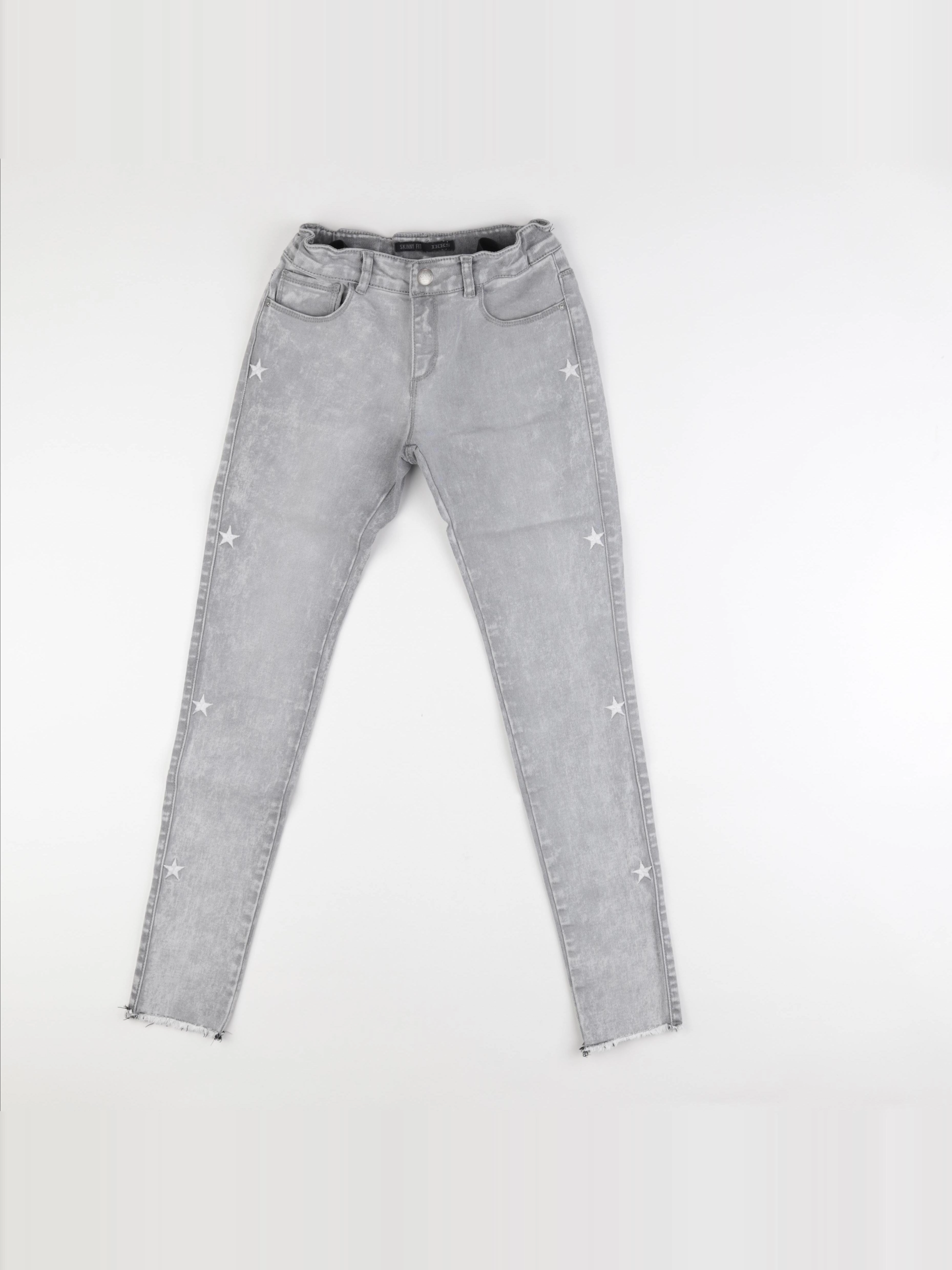 IKKS - jean gris - 12 ans