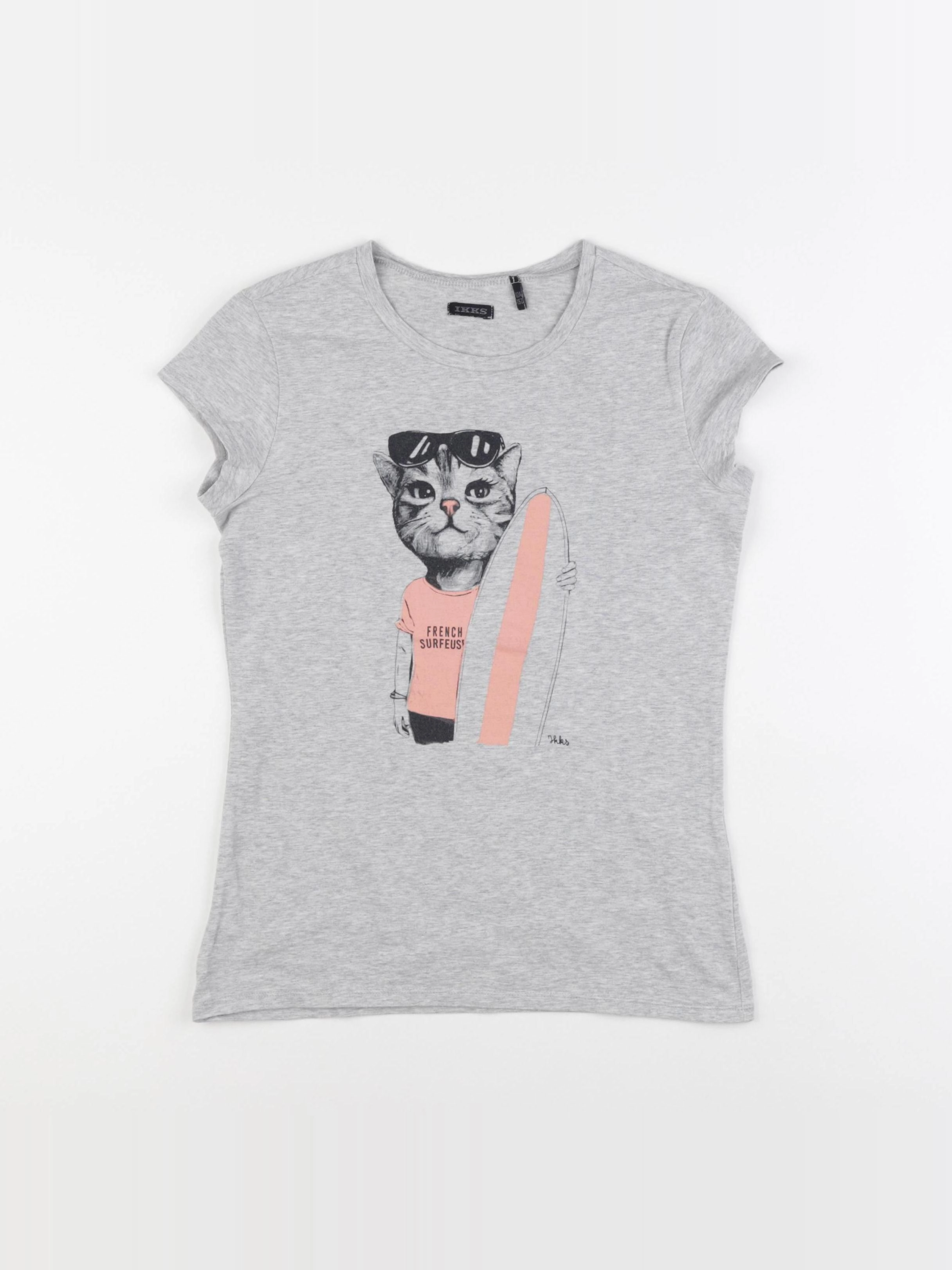 IKKS - tee-shirt multicolore - 12 ans