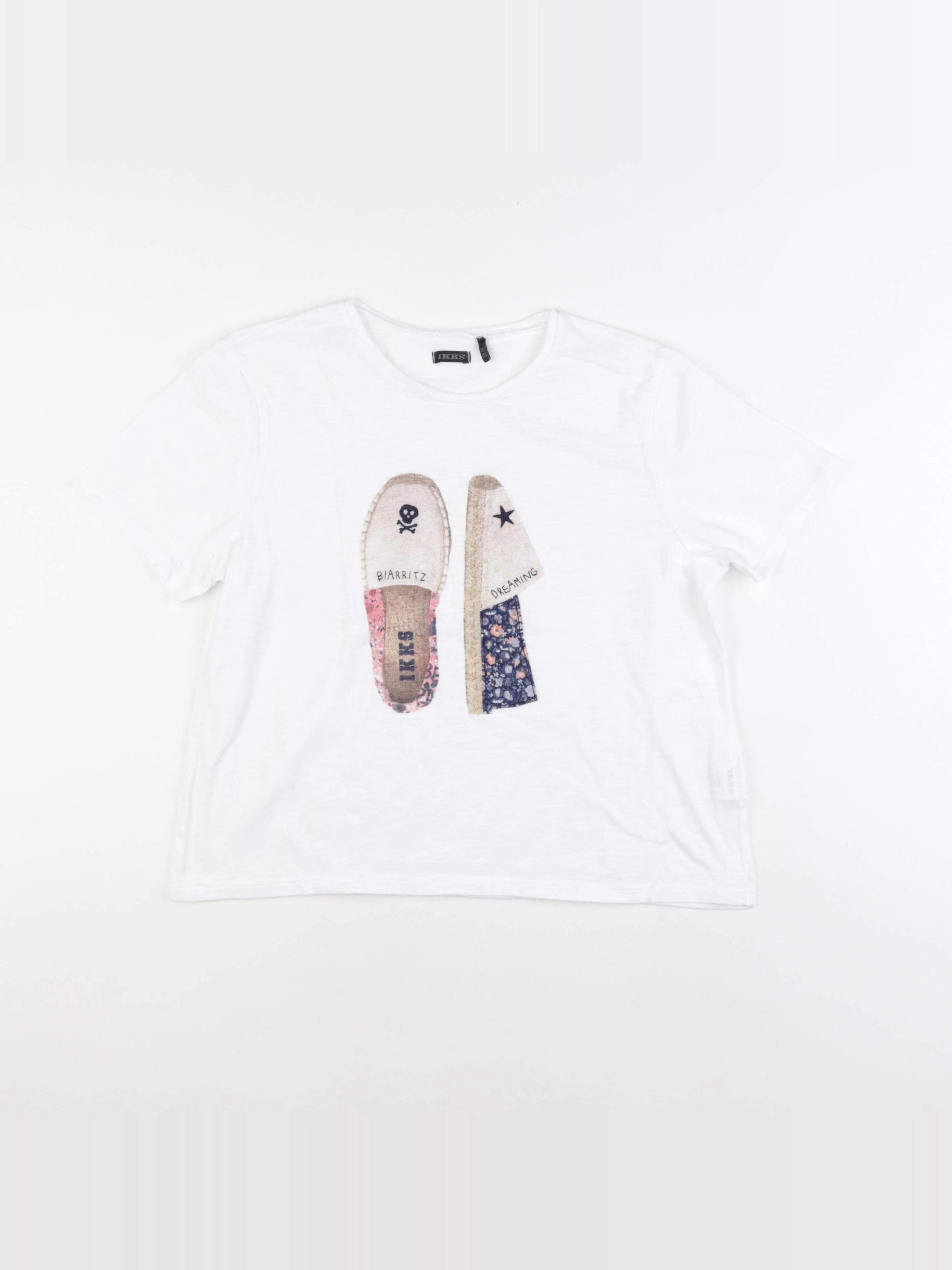 IKKS - tee-shirt multicolore - 12 ans