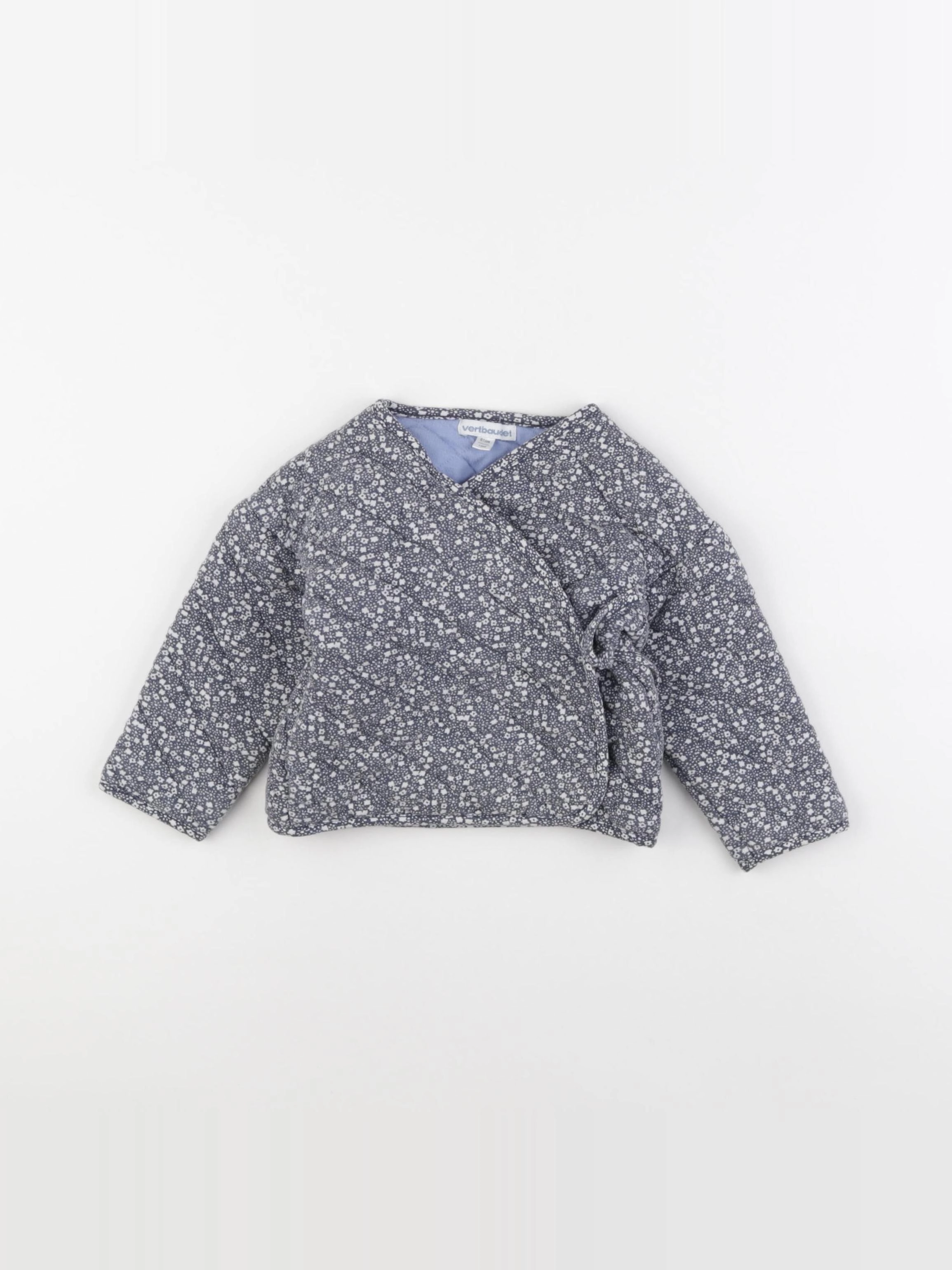 Vertbaudet - veste bleu - 18 mois