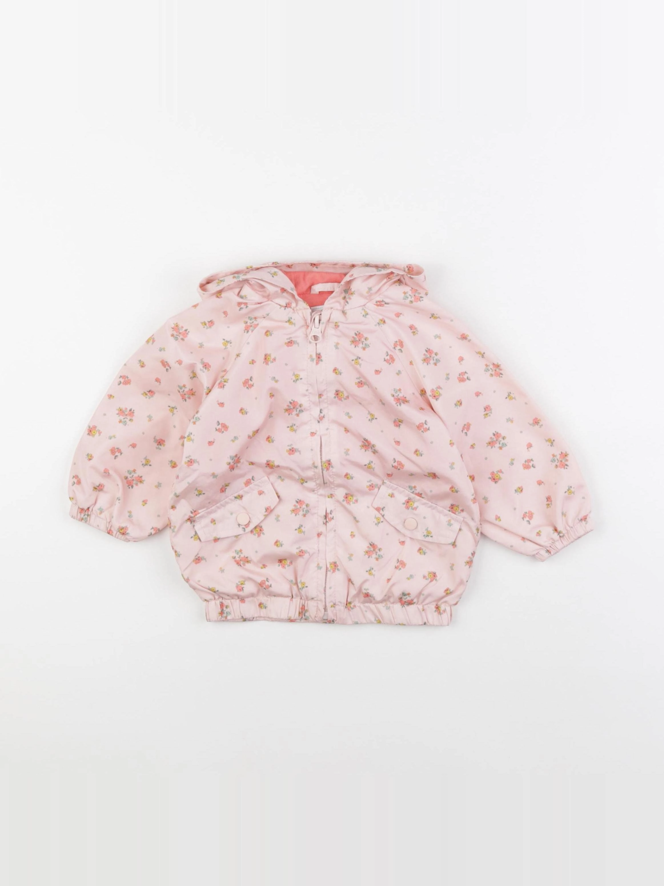 Vertbaudet - veste rose - 12 mois