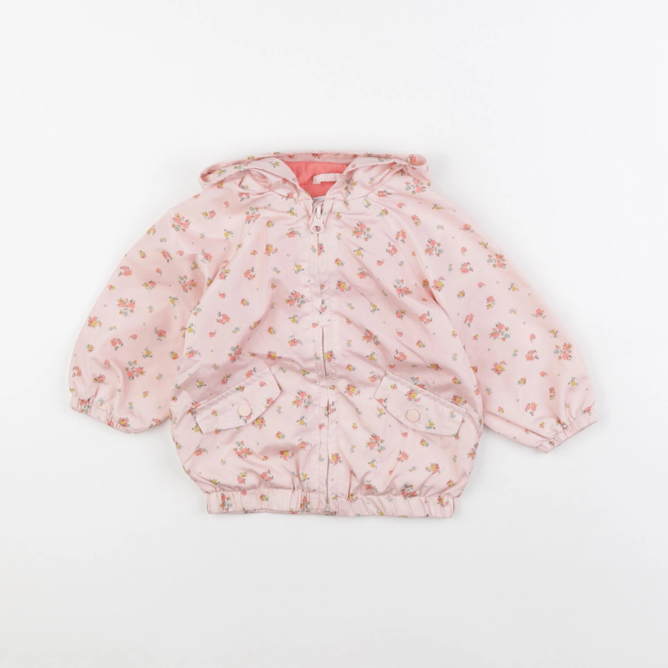 Vertbaudet - veste rose - 12 mois