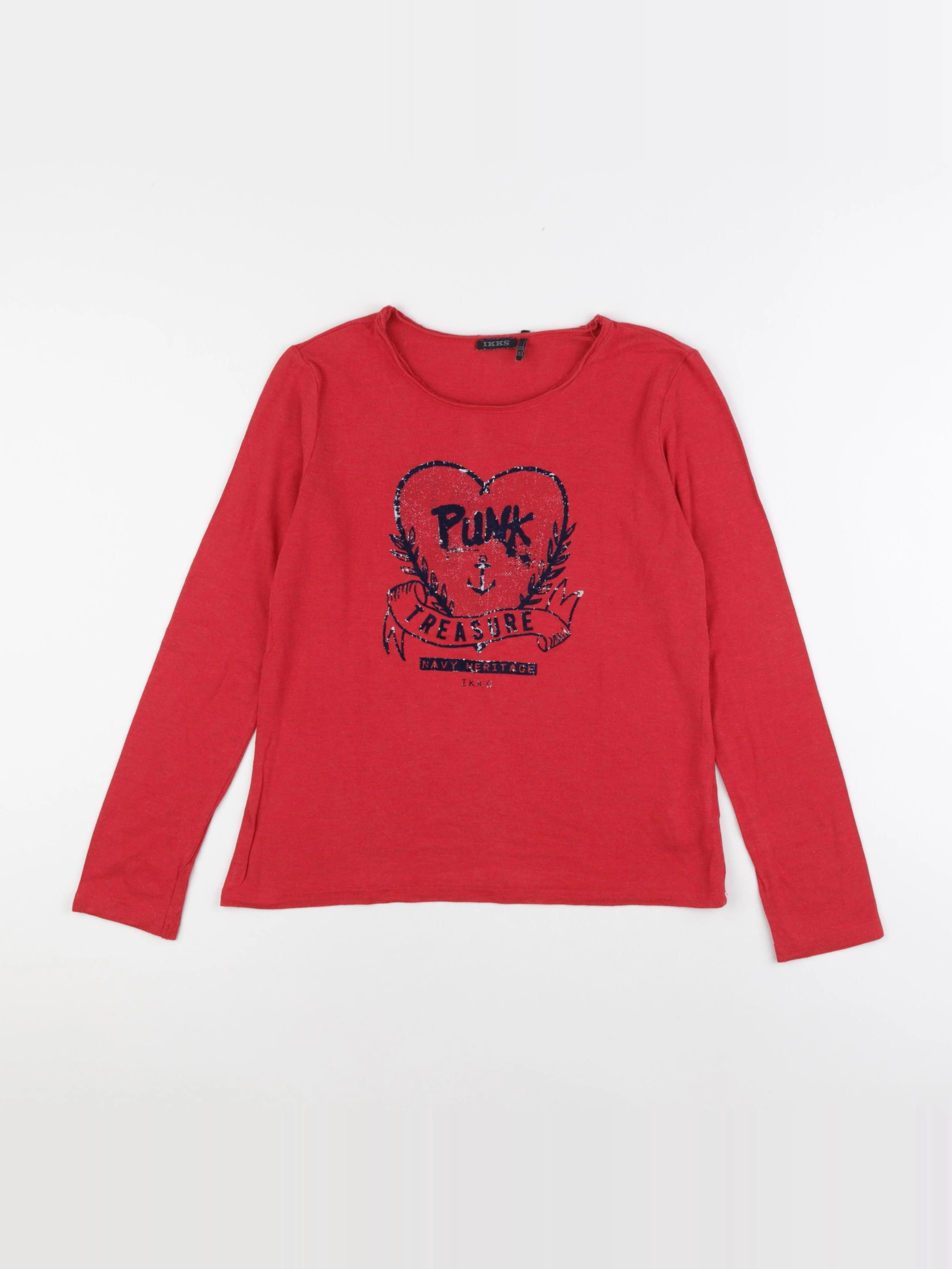IKKS - tee-shirt rouge - 12 ans