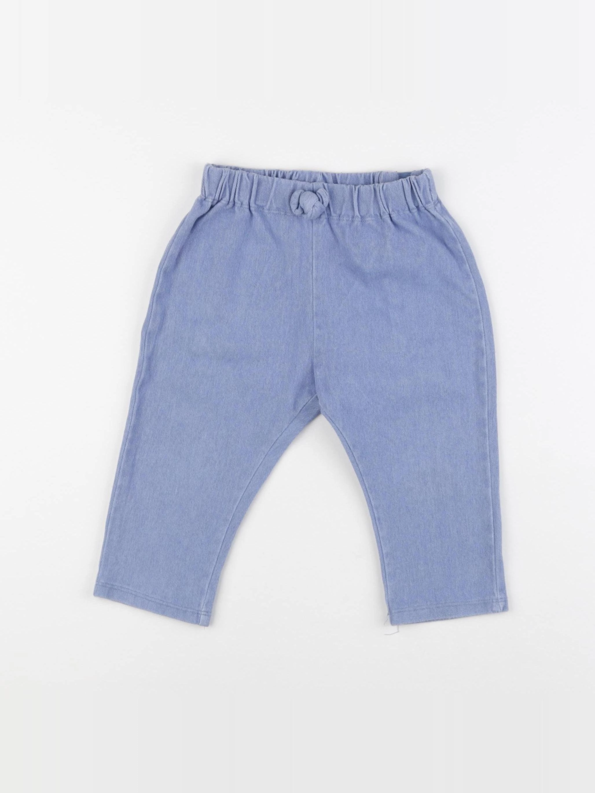 H&M - jean bleu - 12/18 mois