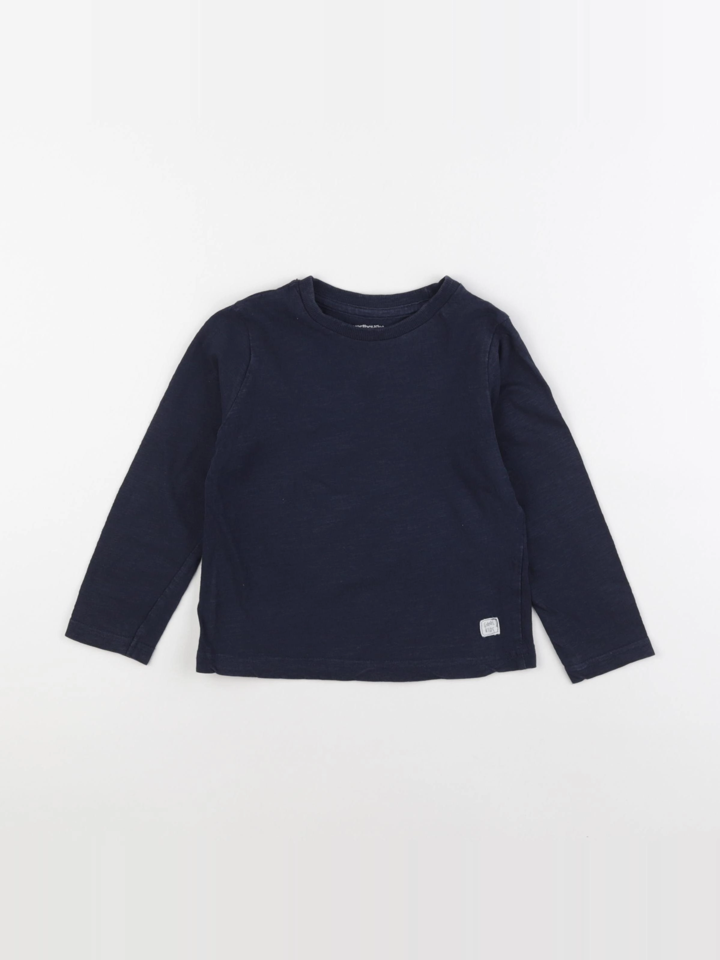 Vertbaudet - tee-shirt bleu - 4 ans