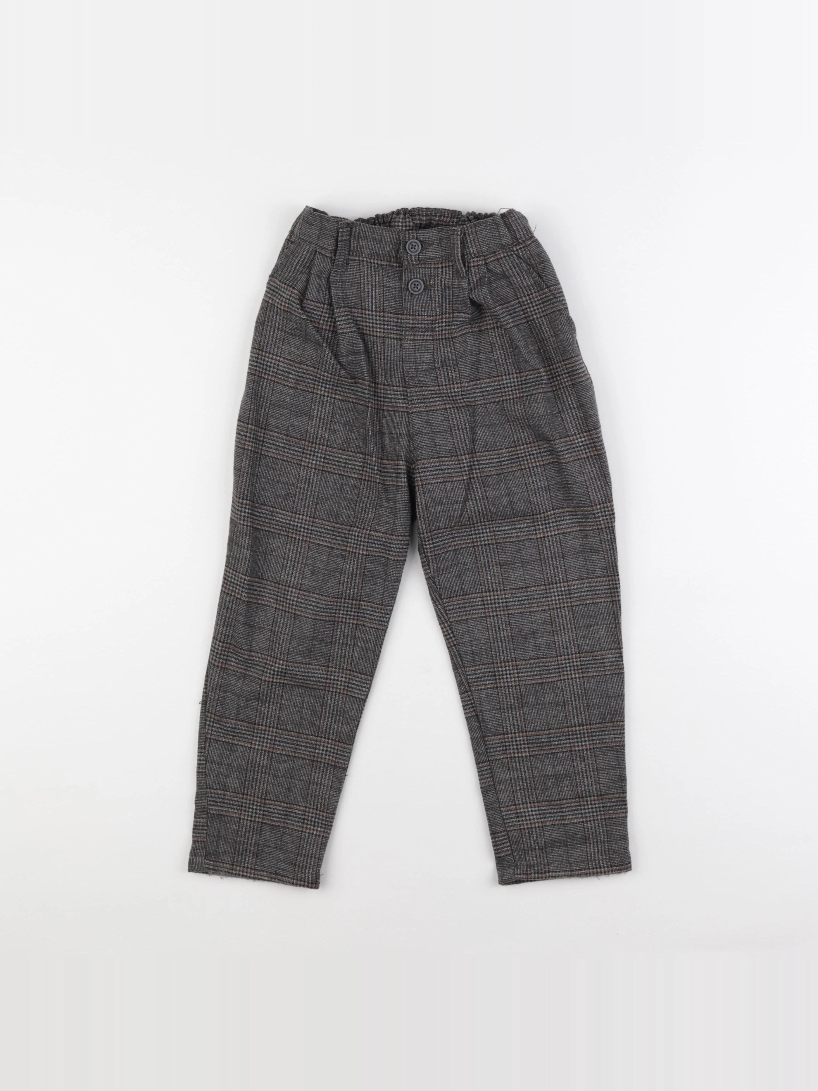 H&M - pantalon gris - 3/4 ans