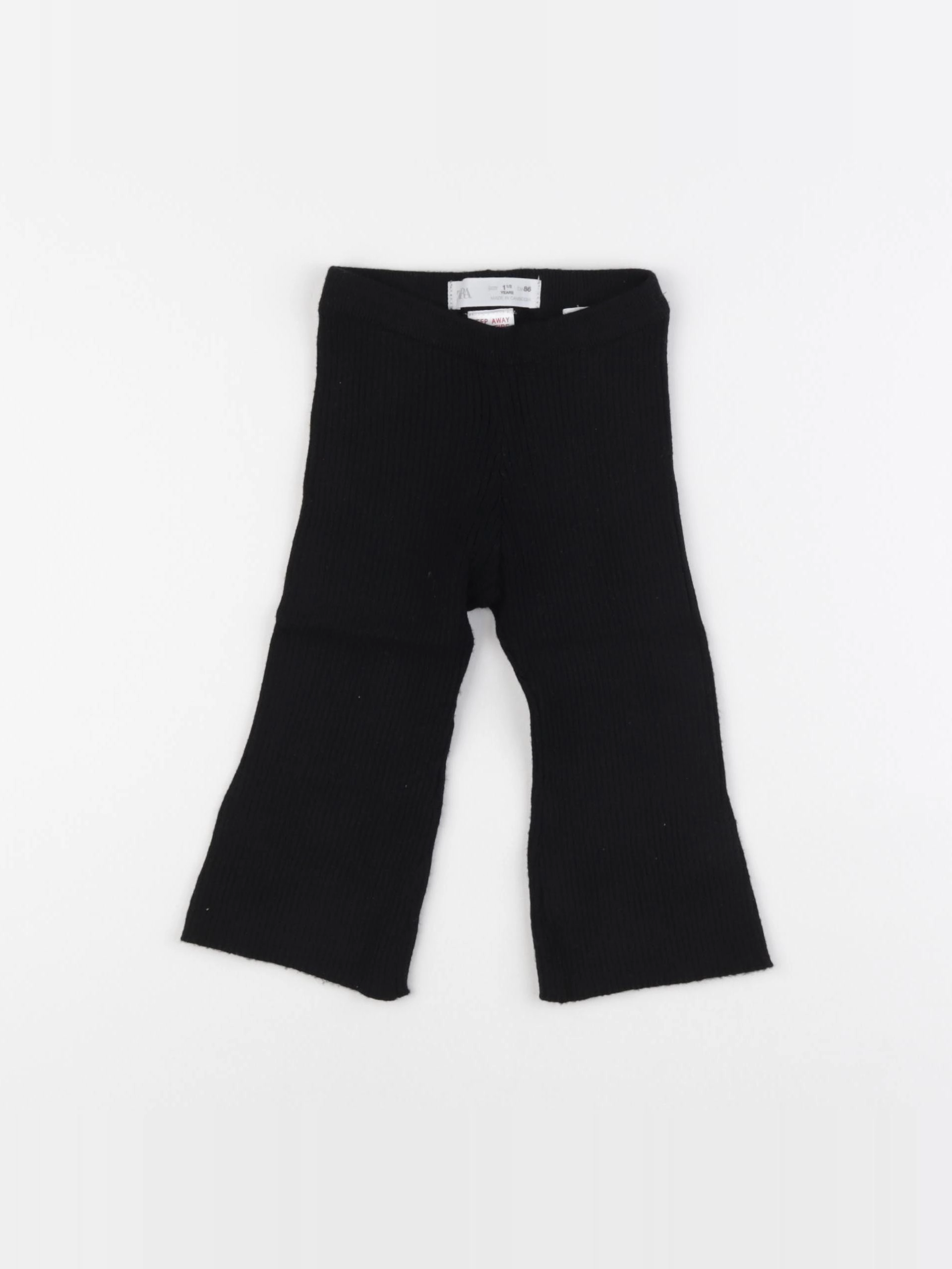 Zara - legging noir - 18 mois