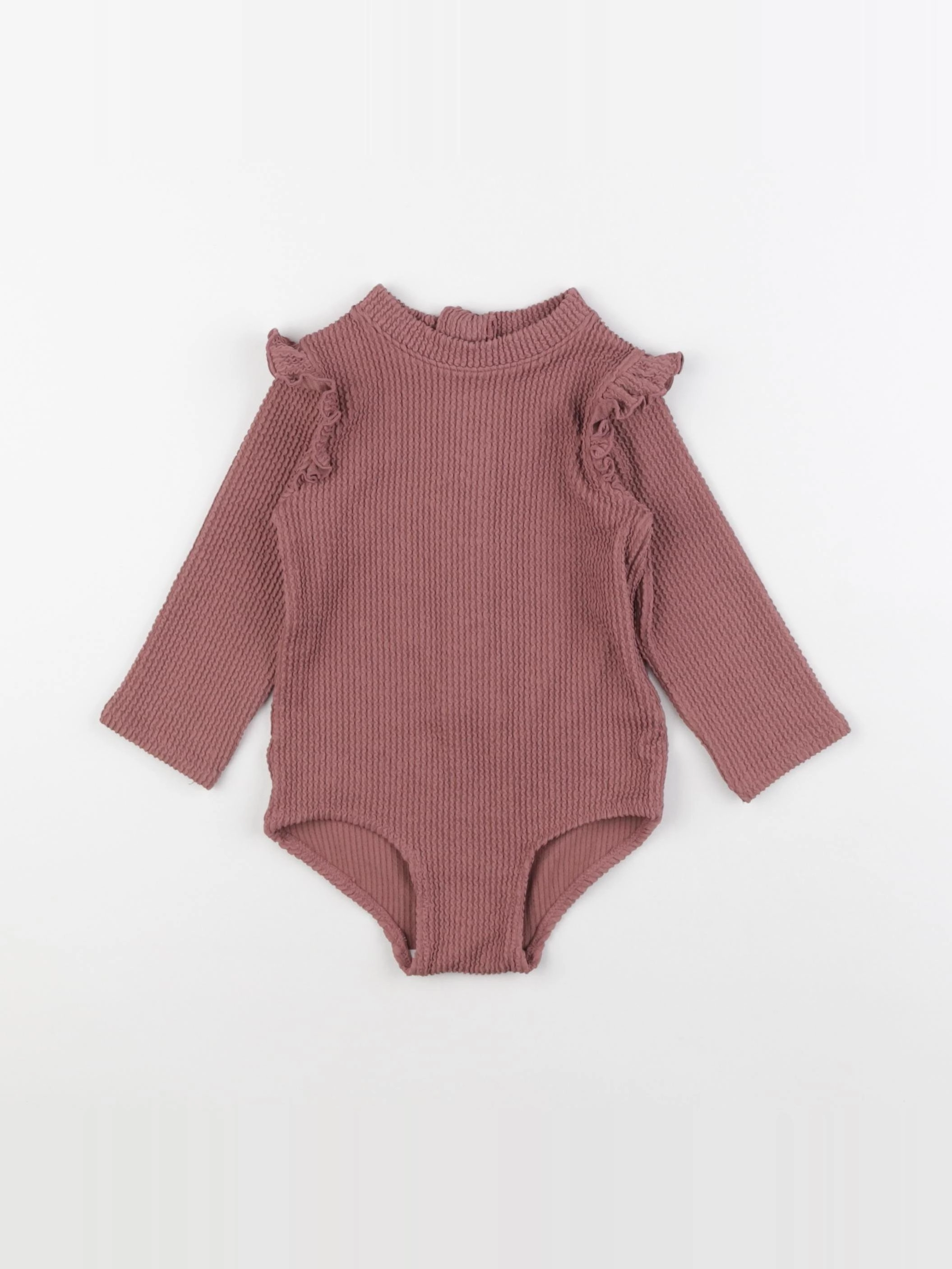 H&M - maillot de bain rose - 9/12 mois
