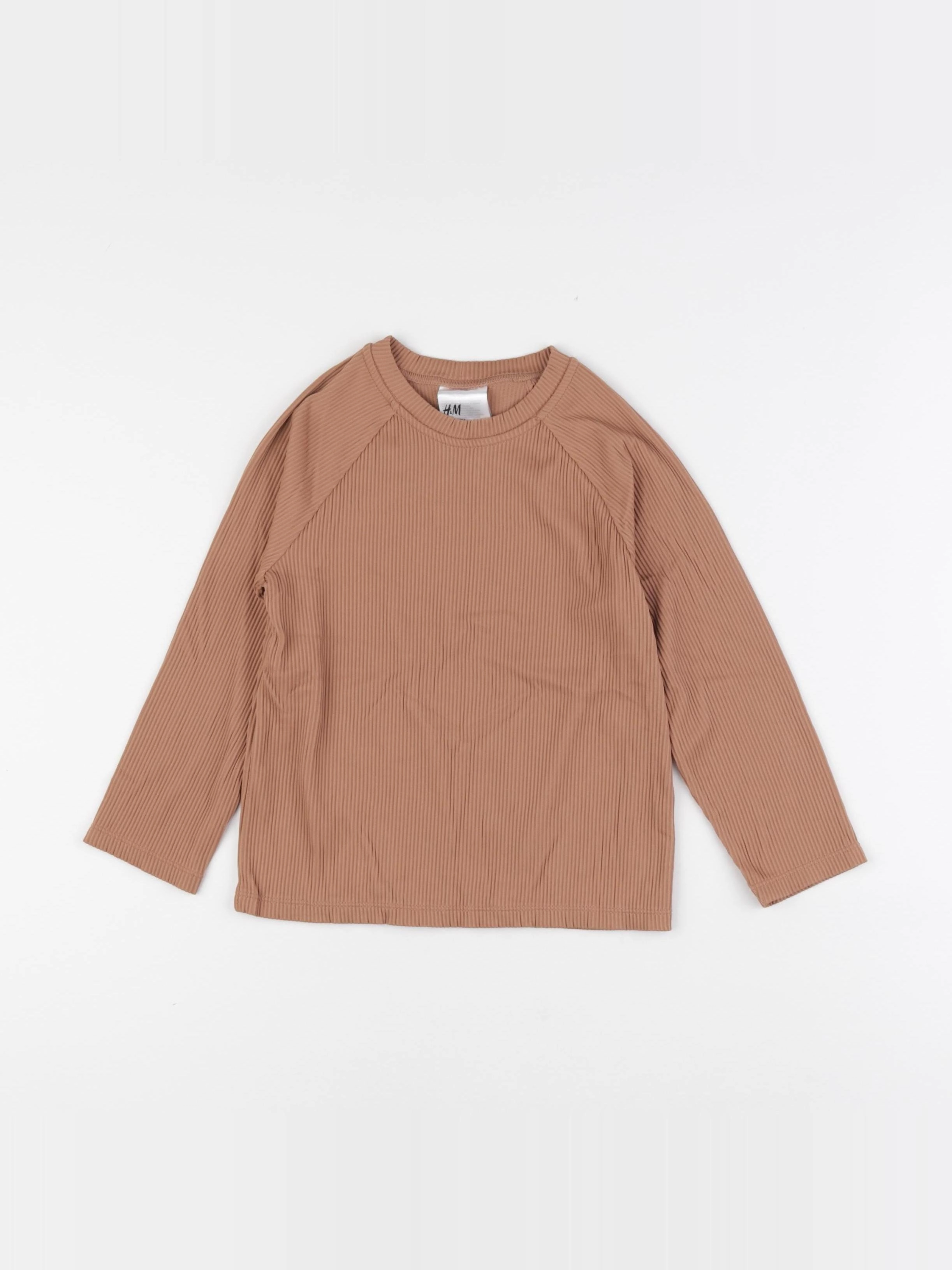 H&M - tee-shirt de bain marron - 2/4 ans