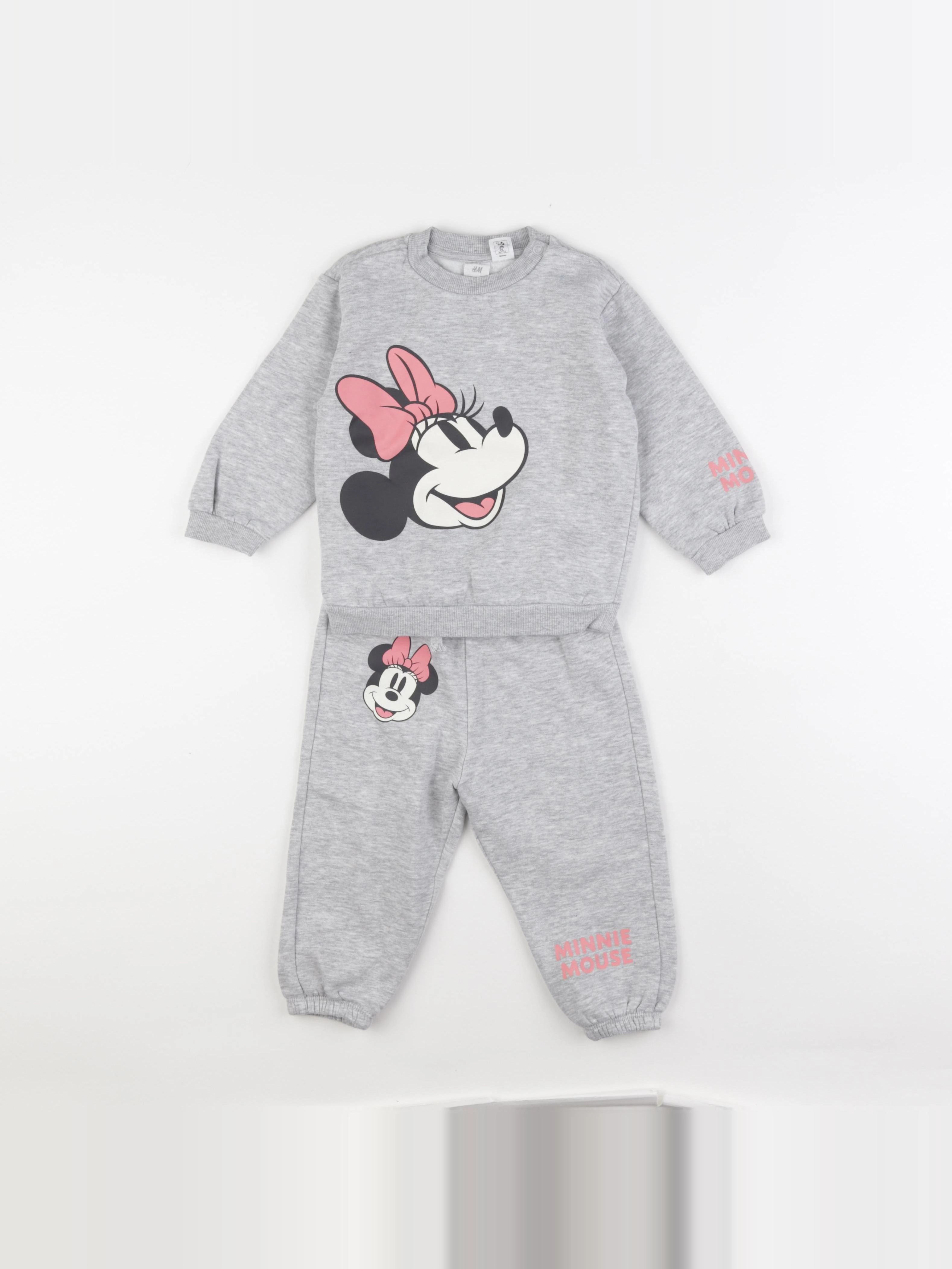 H&M - ensemble gris - 12/18 mois