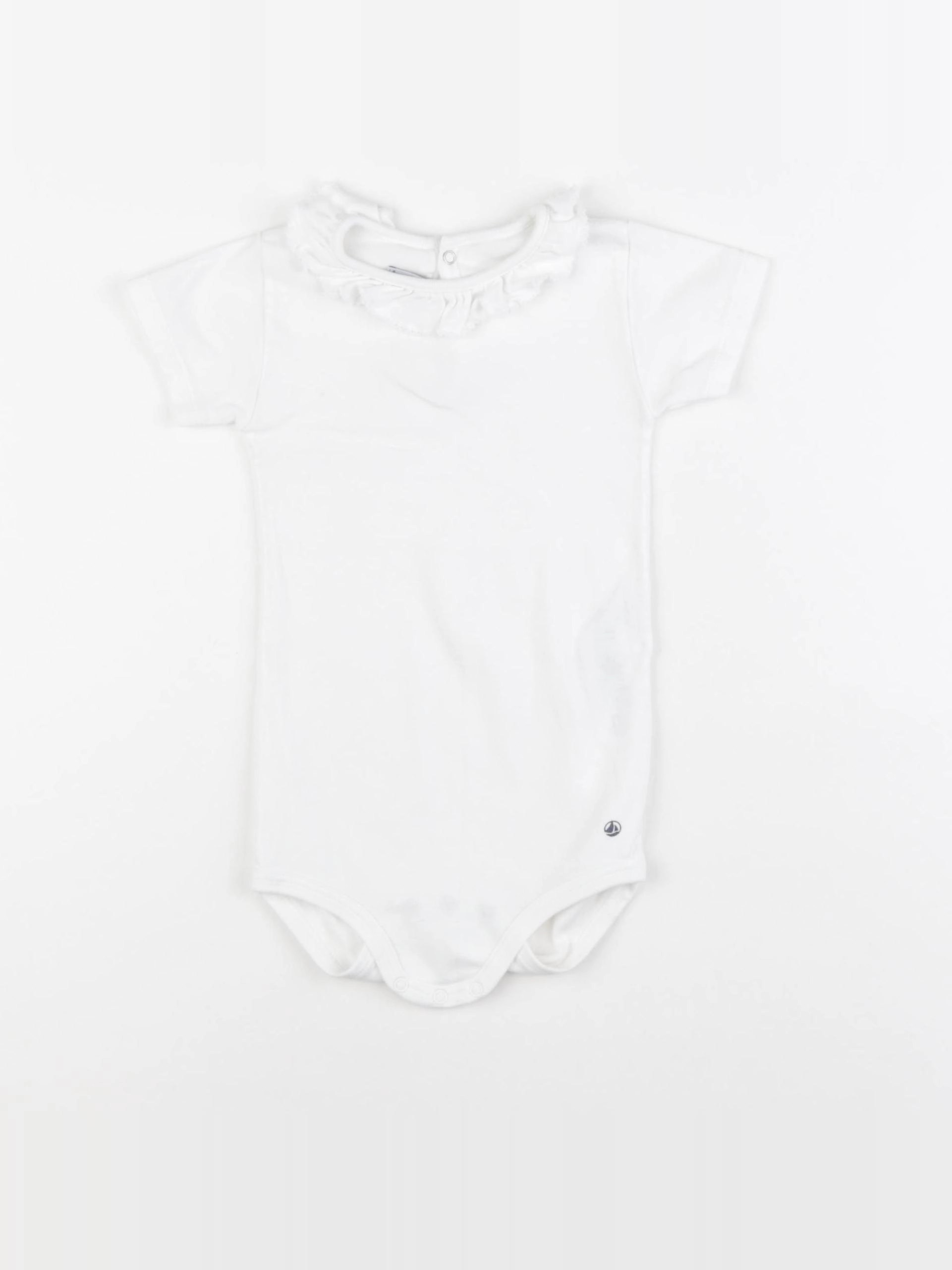 H&M - body à col blanc - 24 mois